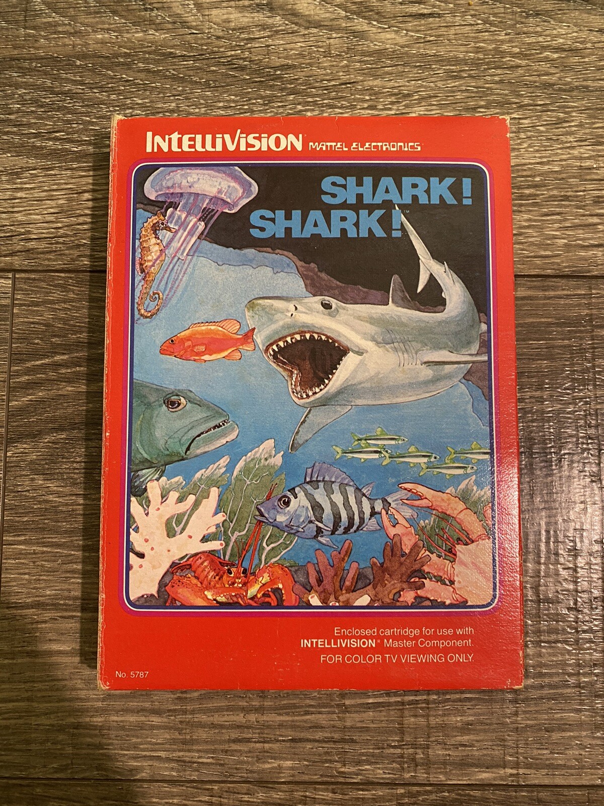 9 Intellivision Games Complete W Box, Manual & Control Covers Getting HTF Rare