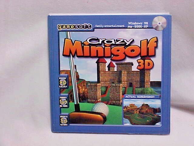 Gamesoft PC Game – Crazy Minigolf 3D