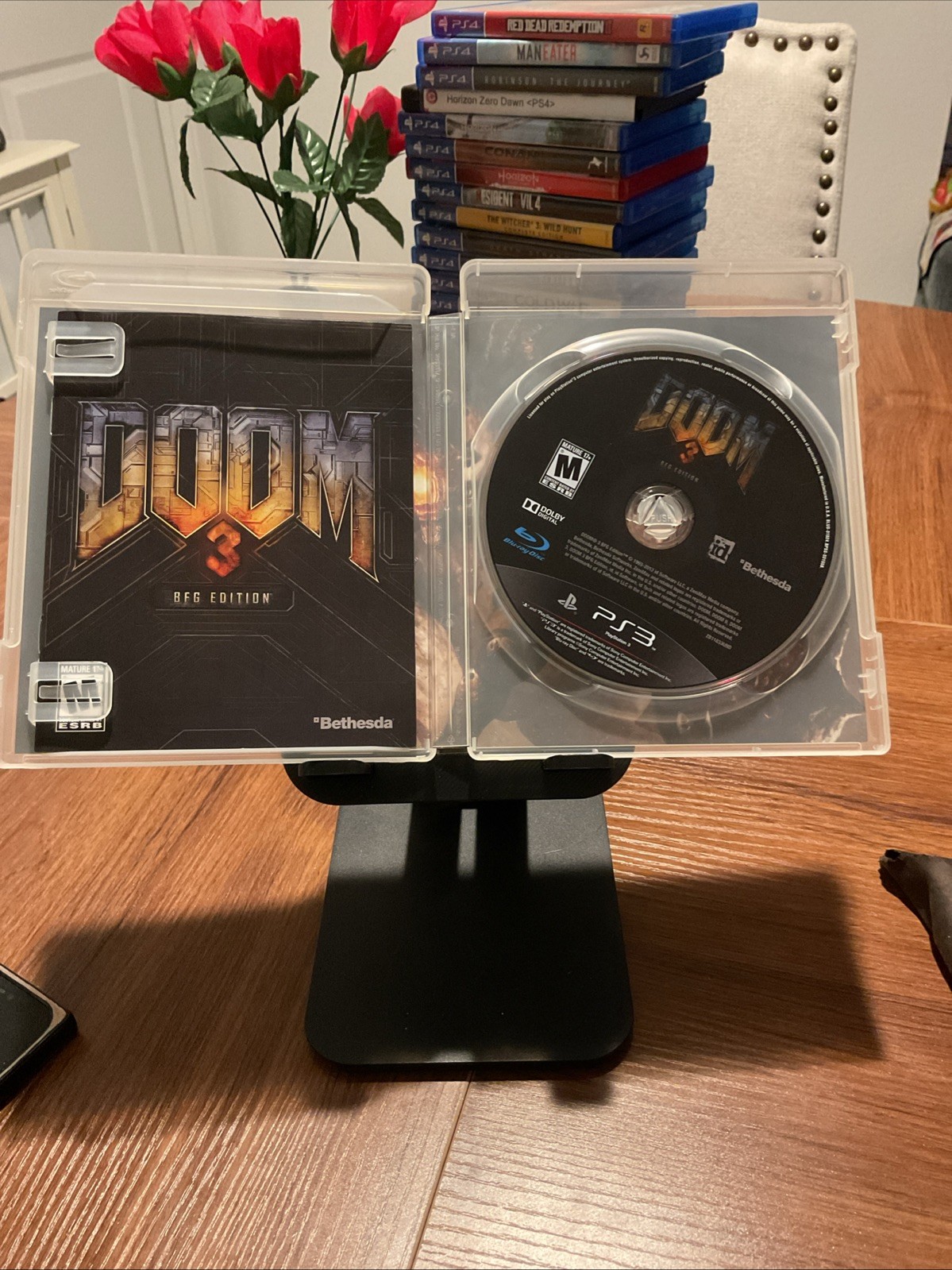 Doom 3 BFG Edition Sony PlayStation 3 Bethesda complete CIB PS3