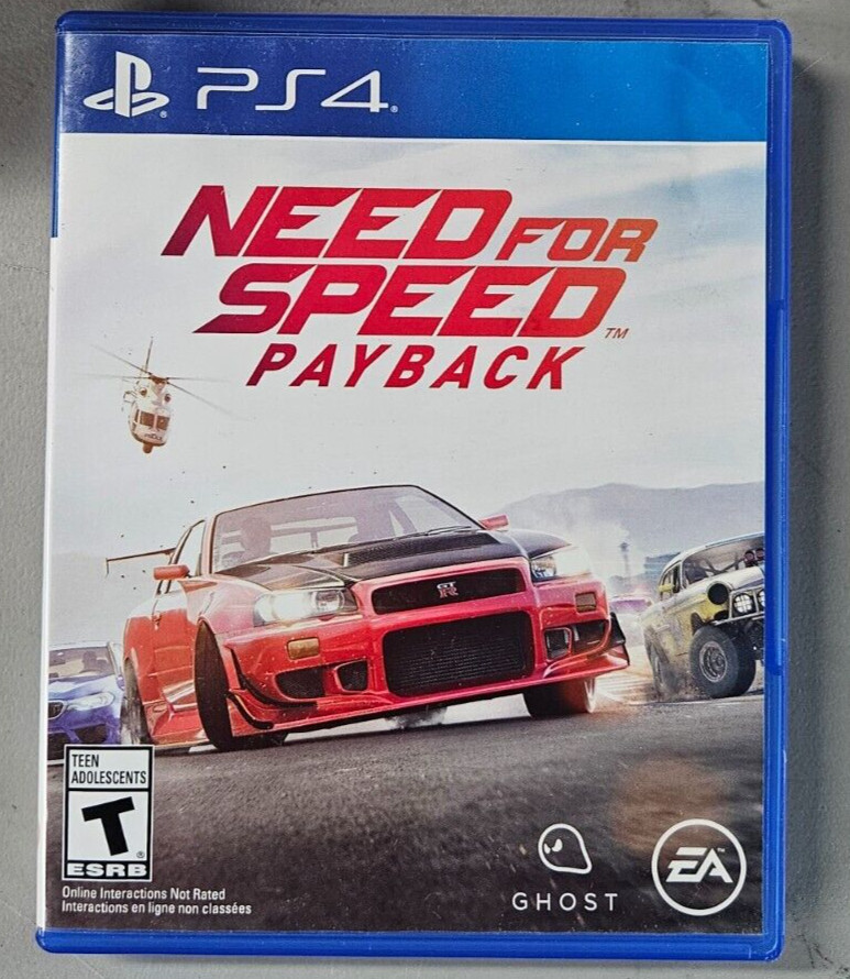 Need for Speed Payback (PlayStation Hits) PS4 Video Game – US Version, Good