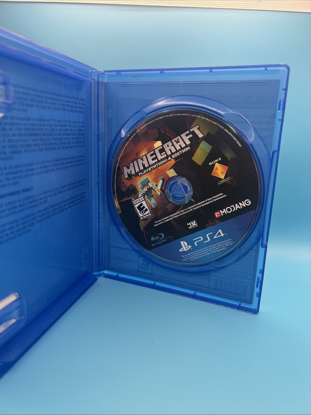 Minecraft PlayStation 4 Edition PS4 Tested Mine Craft Play Station Four