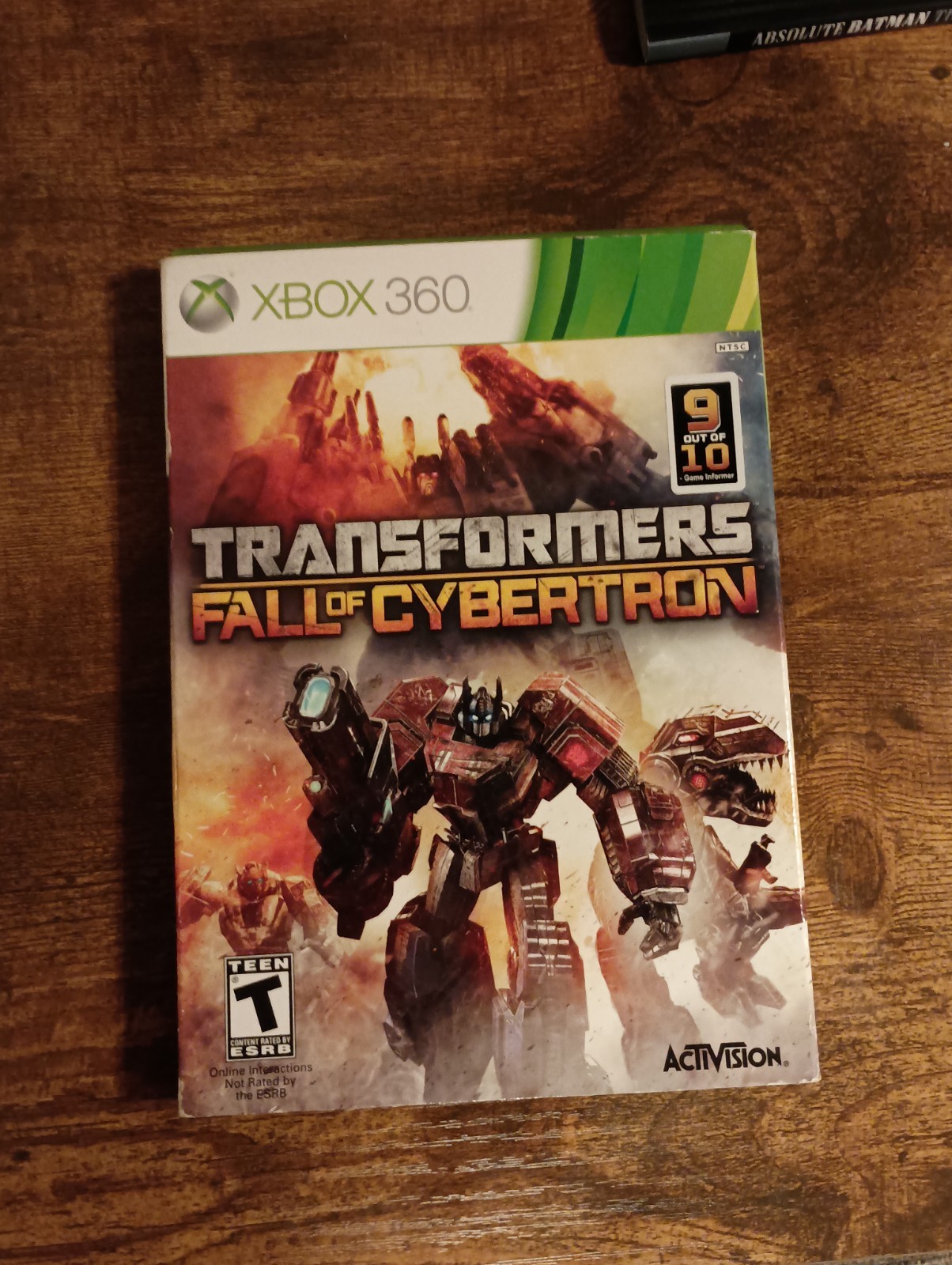 Transformers Fall Of Cybertron Xbox 360 CIB (tested and working)
