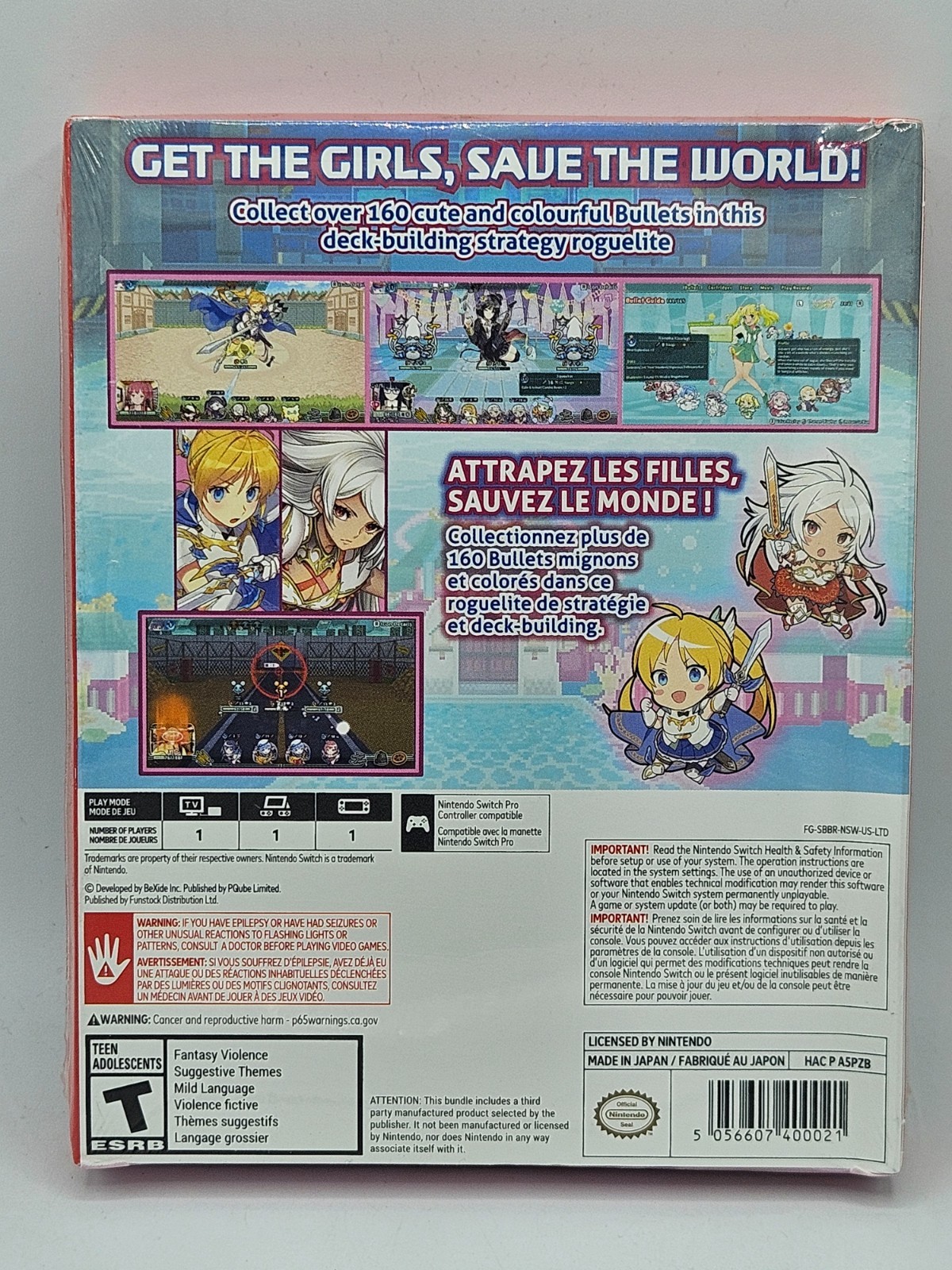 Super Bullet Break (Day One Edition) – Nintendo Switch – Sealed – Damaged