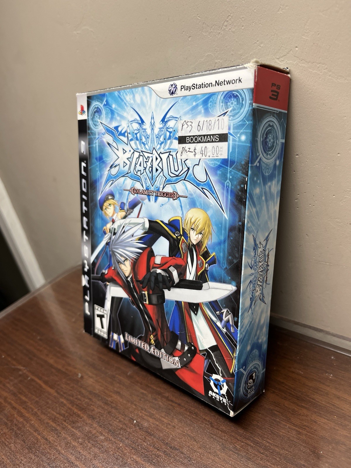 BlazBlue: Calamity Trigger Limited Edition (PS3) CIB Complete -Tested & Working-