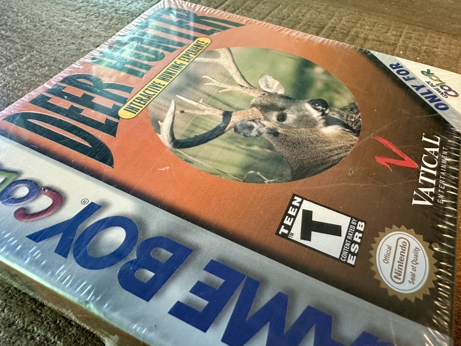 NEW! SEALED! Deer Hunter Interactive Hunting Experience Nintendo Game Boy Color.