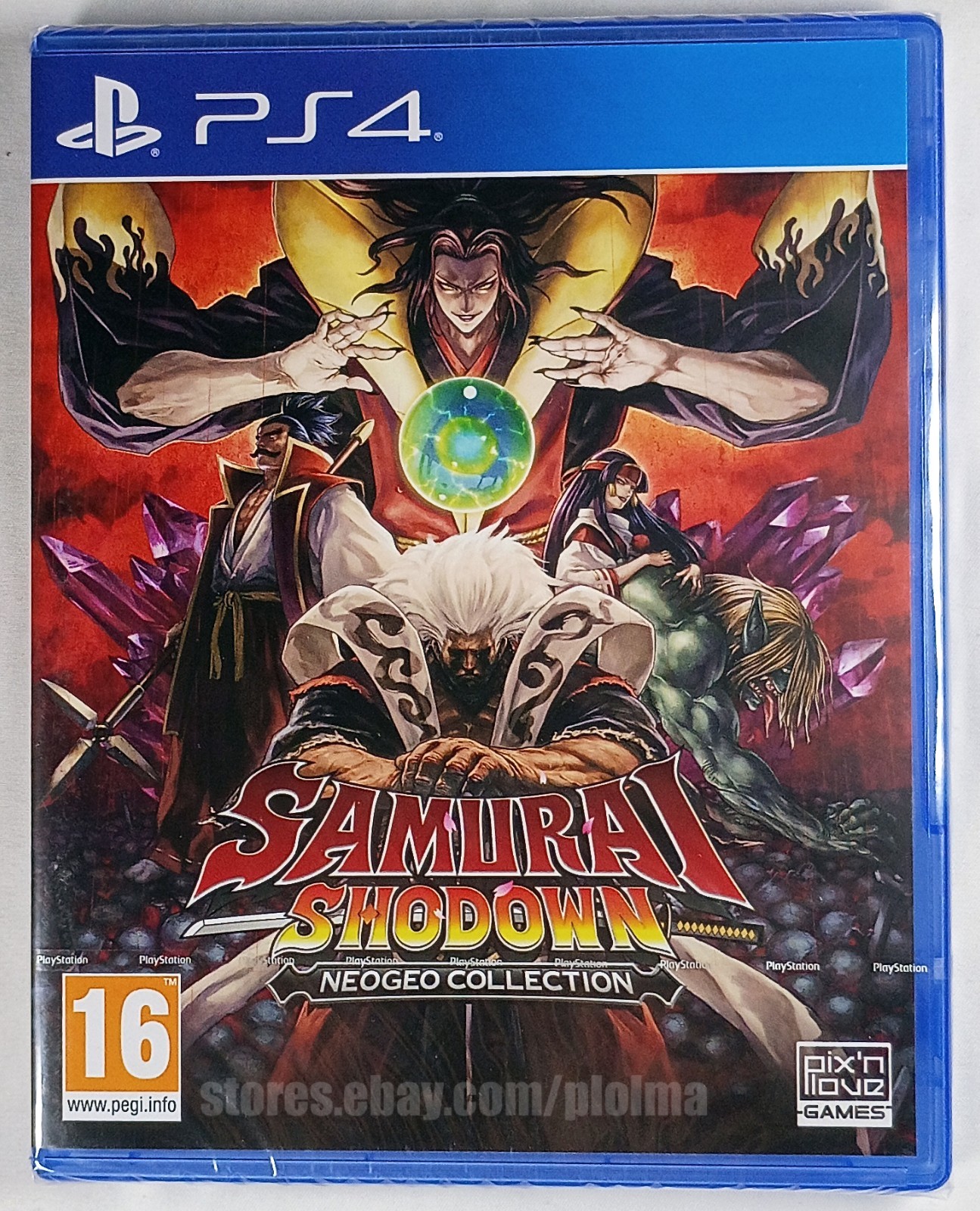 SAMURAI SHODOWN NEOGEO COLLECTION Sealed Loose Disc PS4 Game EU Import Showdown
