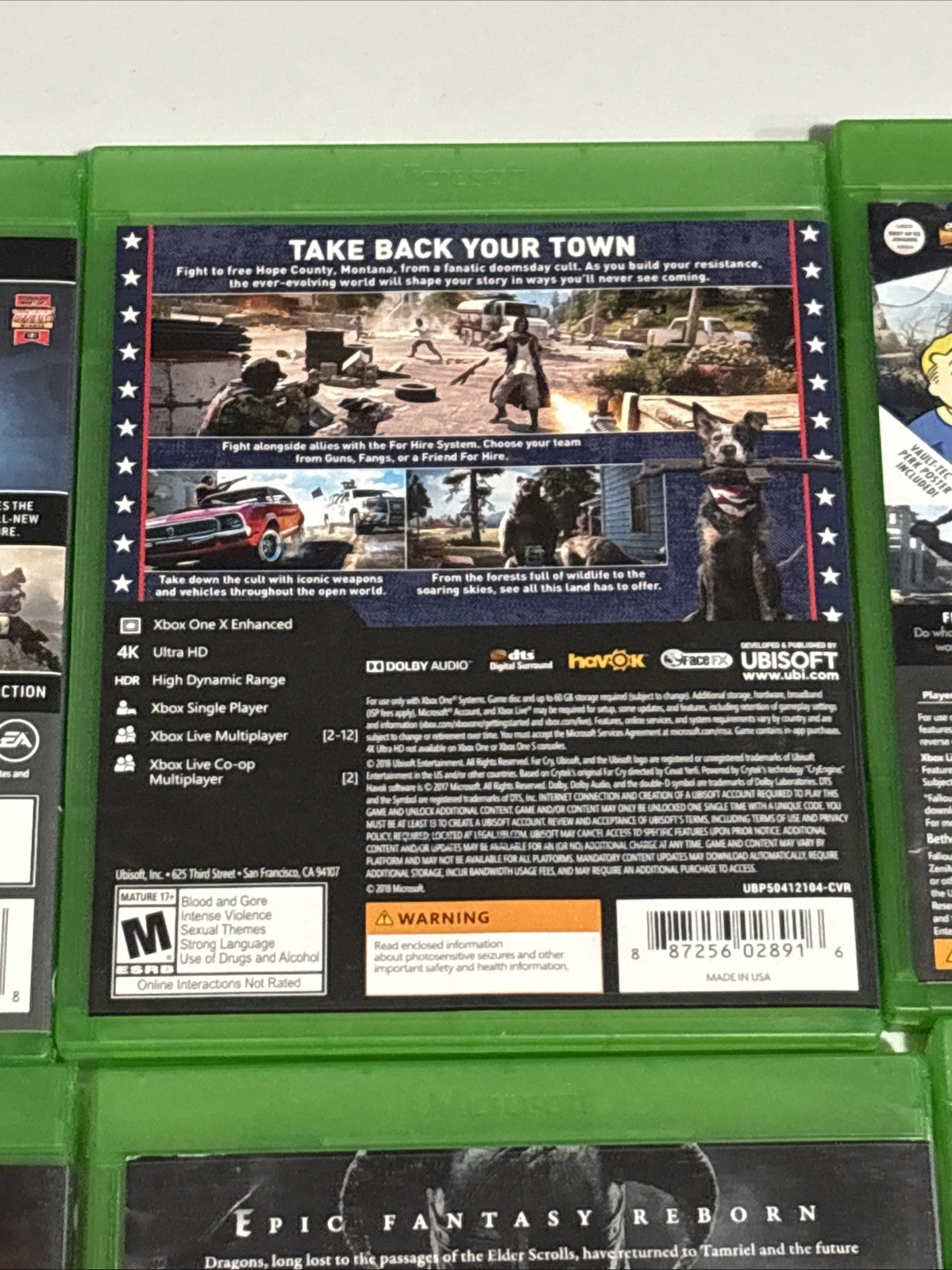 Microsoft Xbox One Assorted Games Lot All Working/No Codes/ Pls Read Description