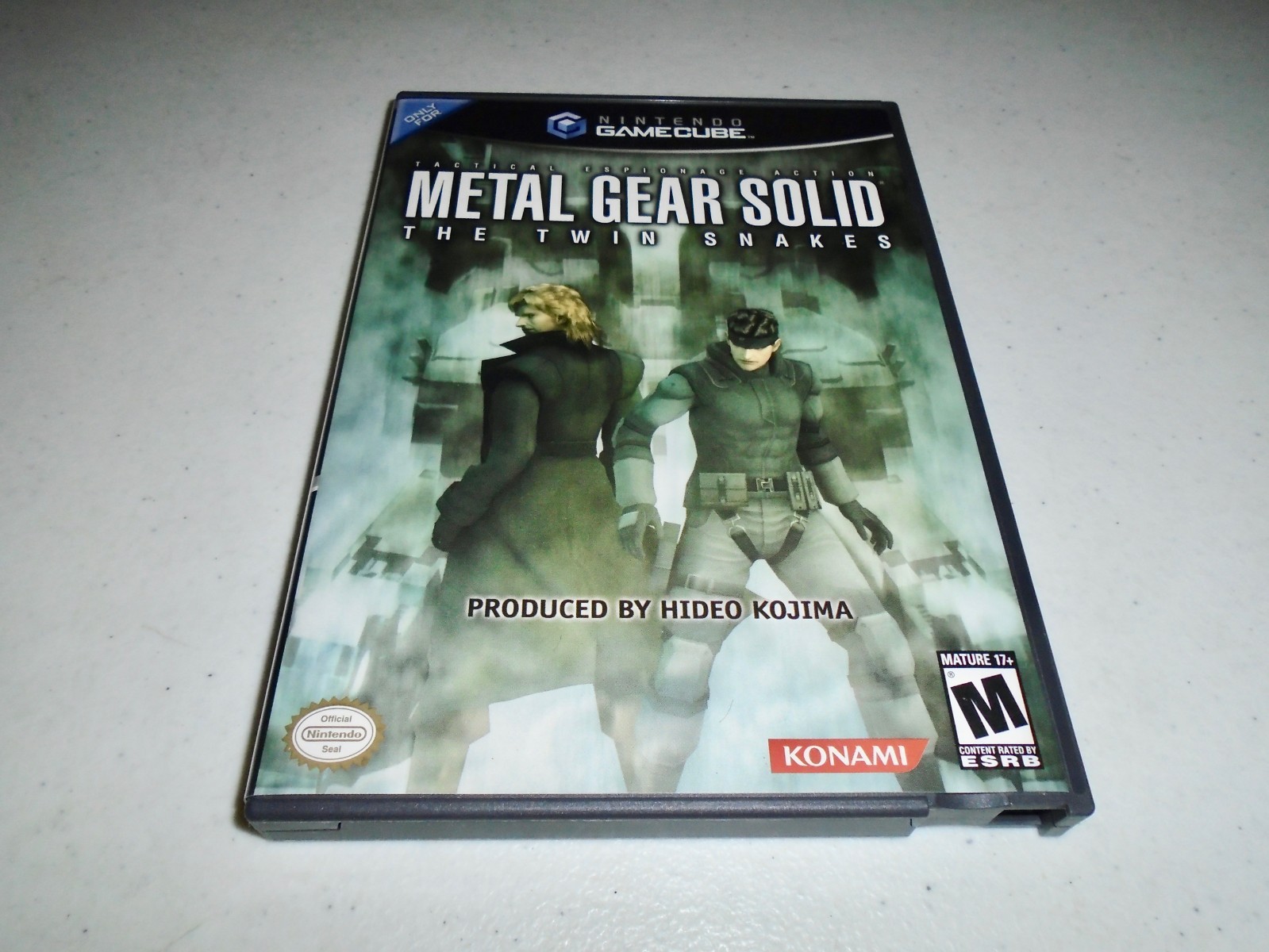 Metal Gear Solid: The Twin Snakes (2-Disc game!) ☆☆ Complete Nintendo GameCube