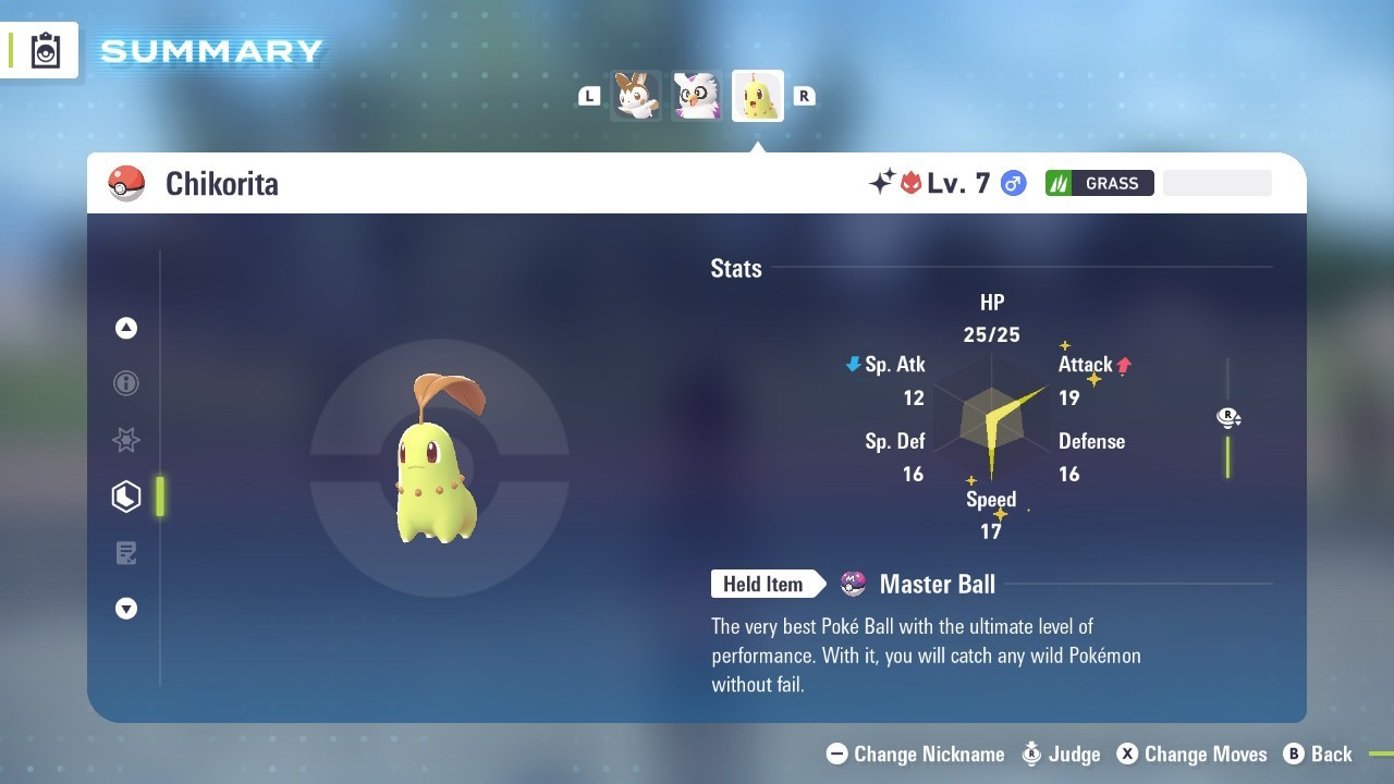 POKEMON LEGENDS ZA ❤️ CUTE SHINY ALPHA POKEMON✨6IV + EV (ATK SPE) ✅ PICK LVL