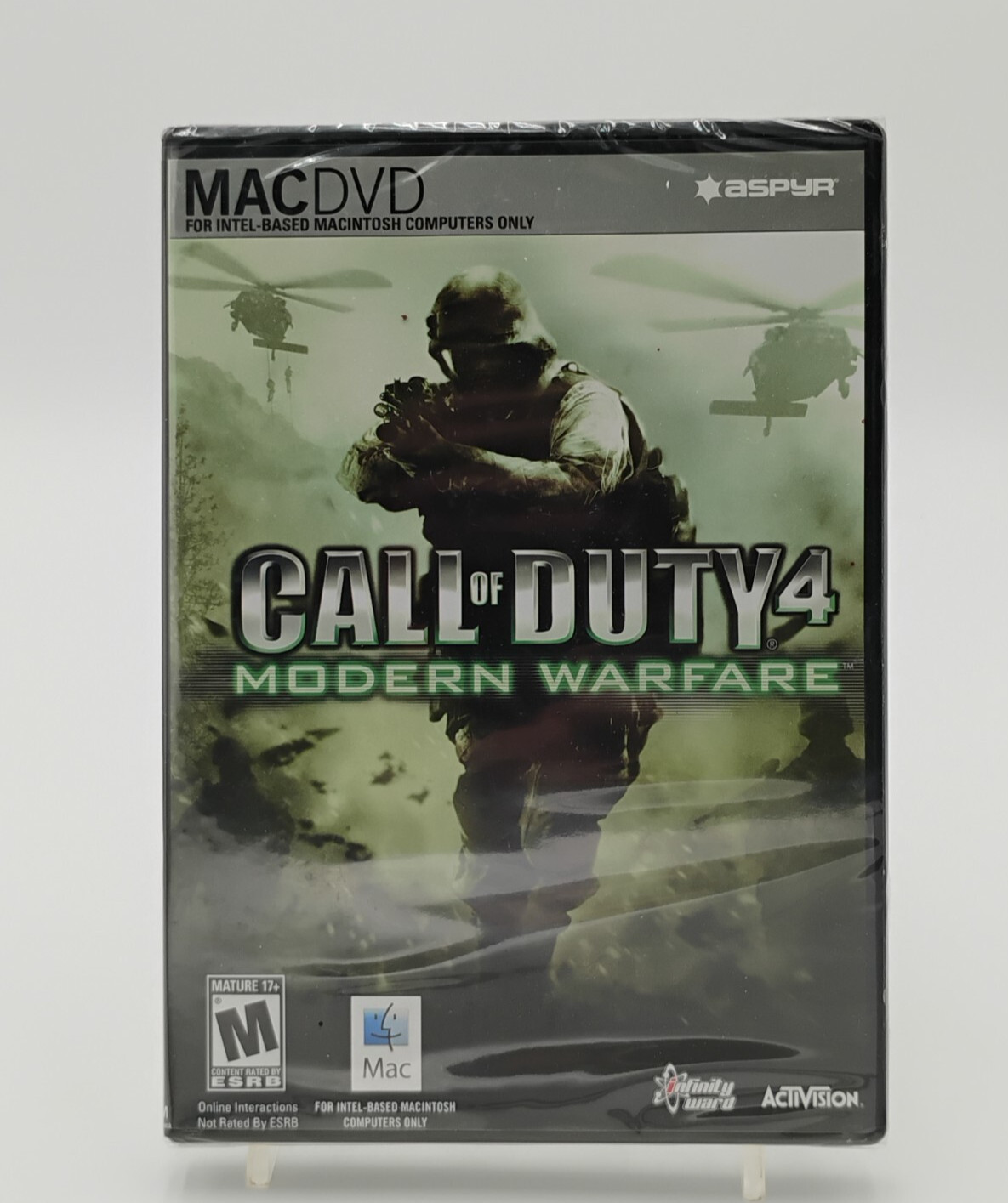 Call of Duty 4 Modern Warfare Video Game for MAC DVD MACDVD New Sealed