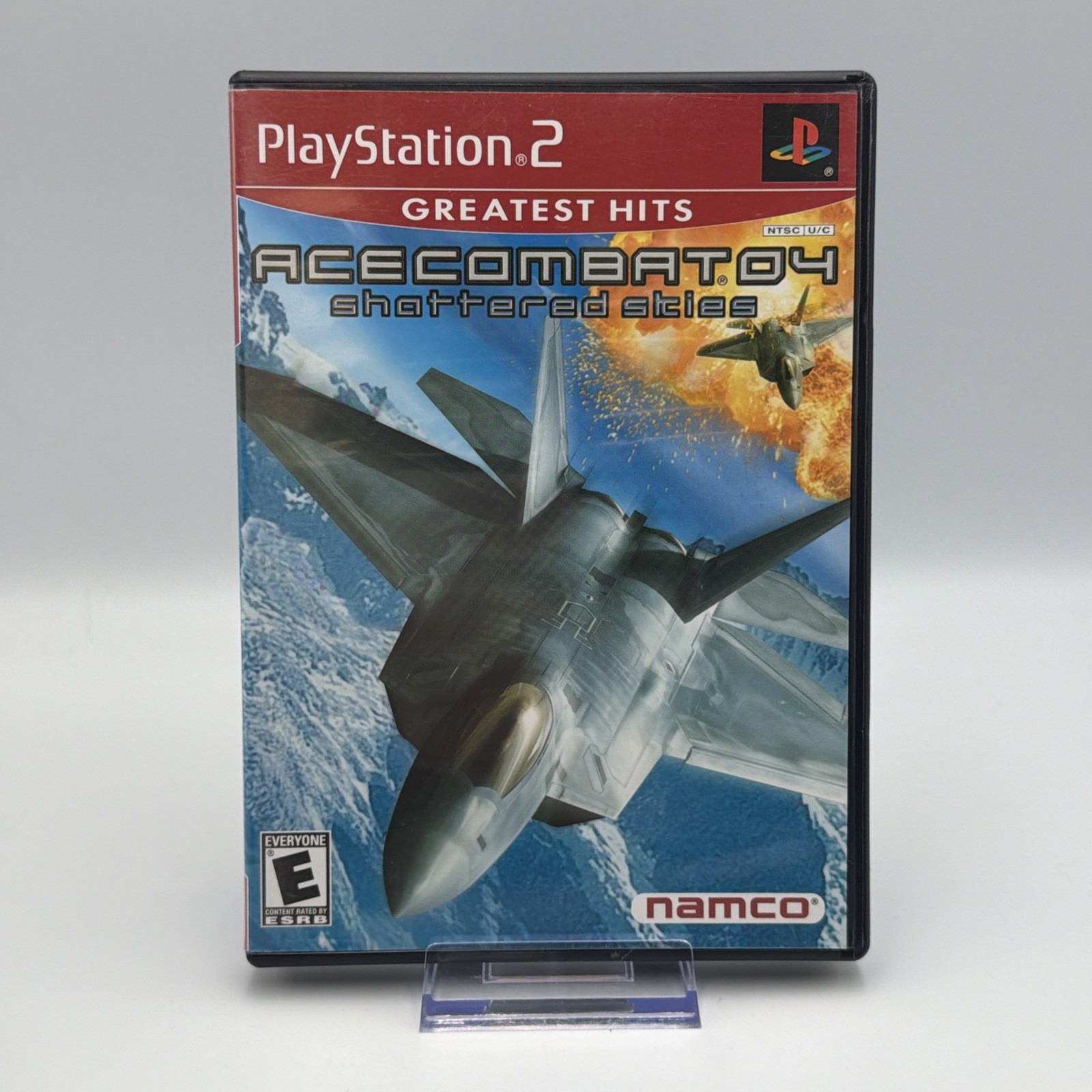 Ace Combat 04 Shattered Skies PlayStation 2 PS2 CIB Complete + Reg Card 🔥