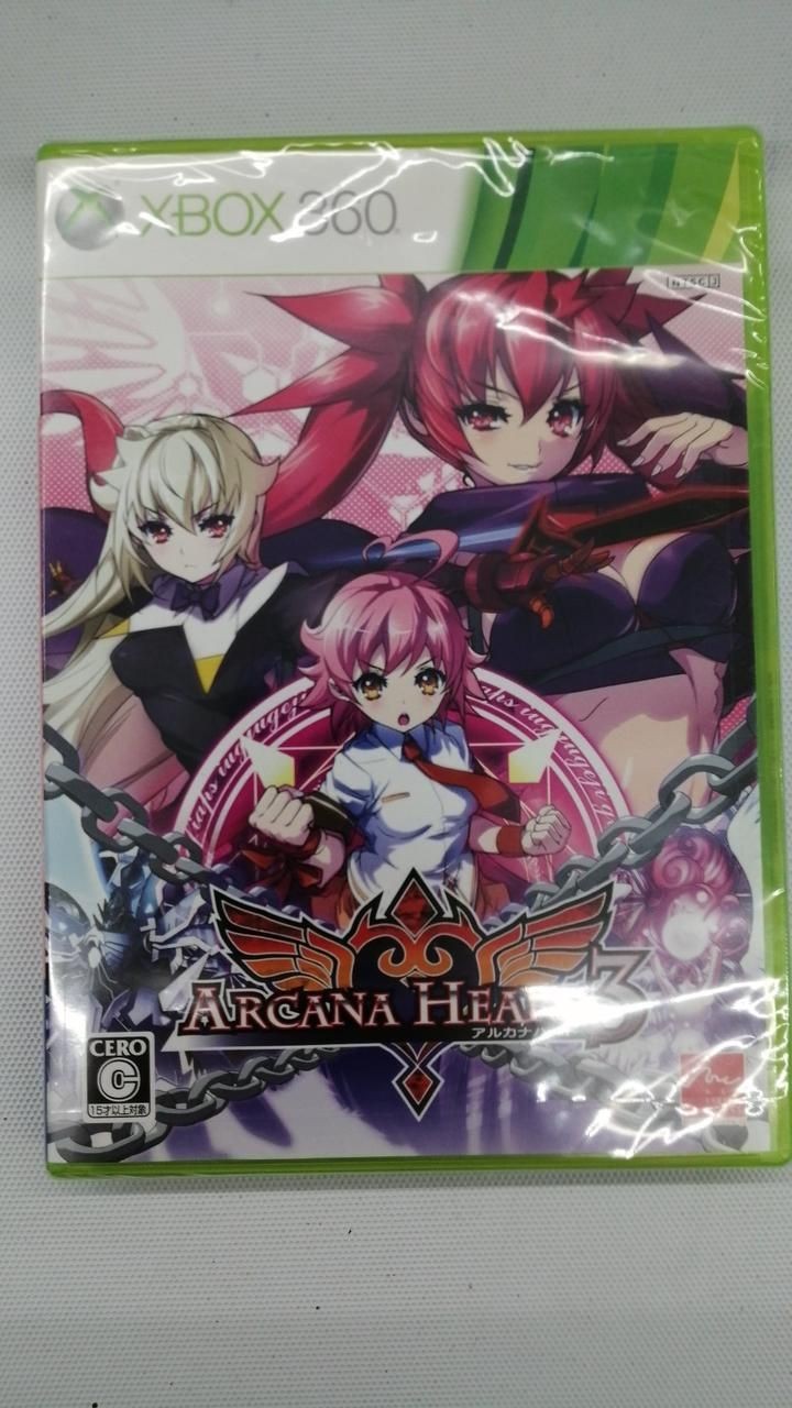 ARC SYSTEM WORKS XBOX360 SOFT ARCANA HEART3 Used