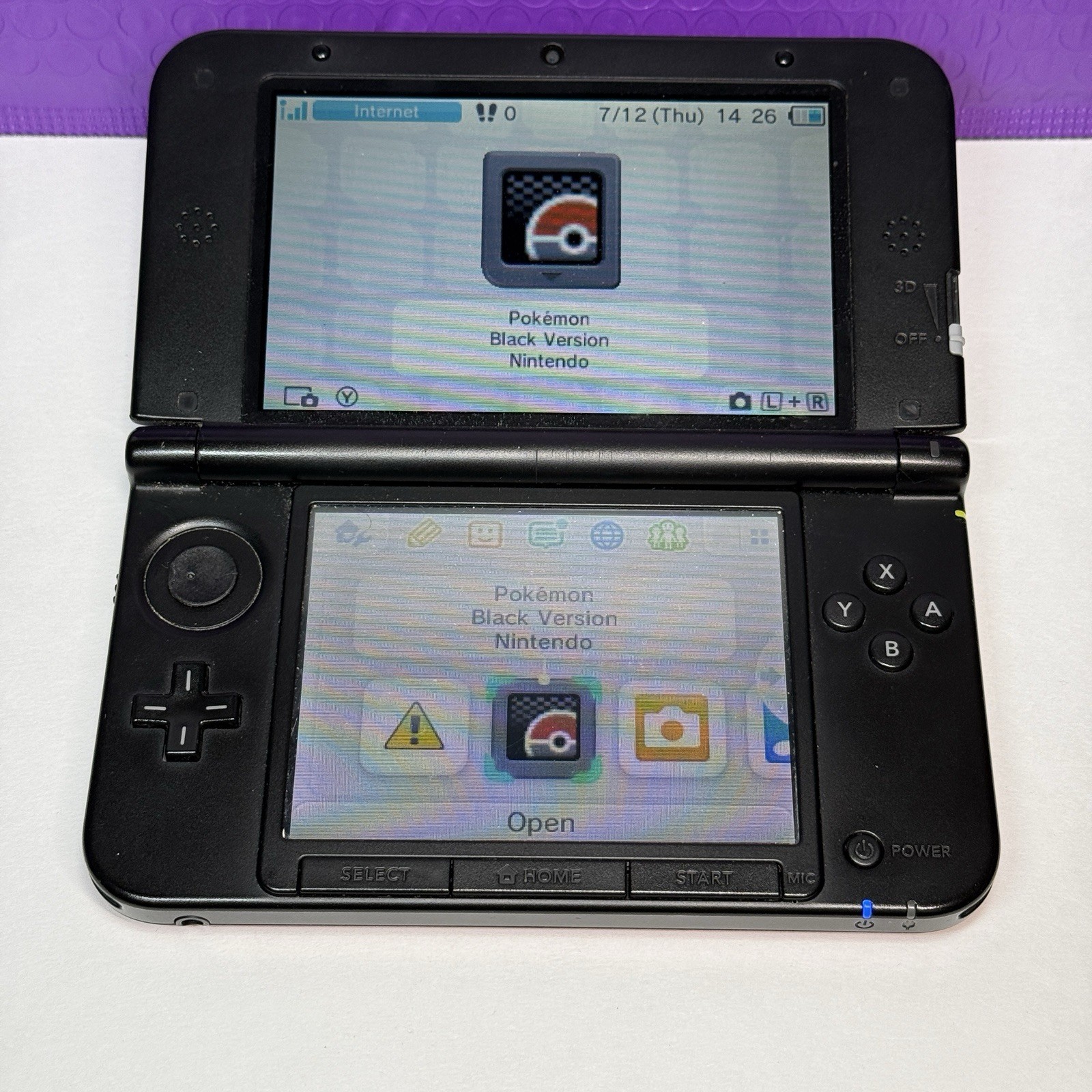 Pokemon Black Version 1 Authentic [Nintendo DS – Cartridge Only]