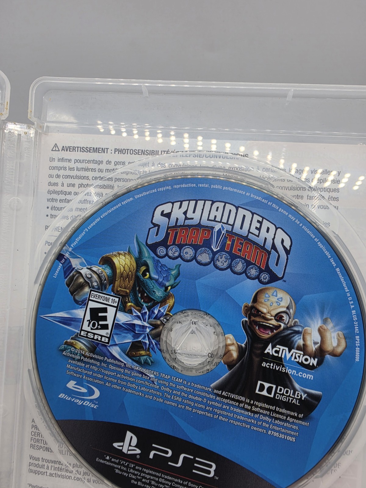 Skylanders Trap Team Playstation 3 Tested & Working Game And Case Mint
