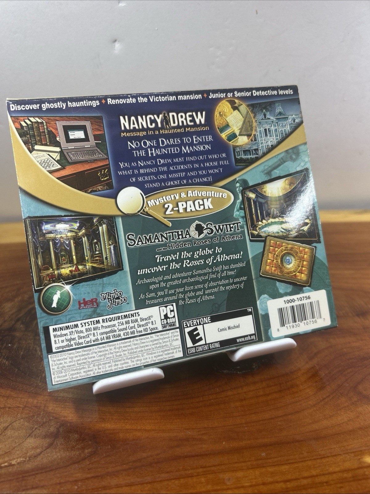 Nancy Drew 2 Pack (Haunted Mansion & Samantha Swift) – PC Game CD Rom