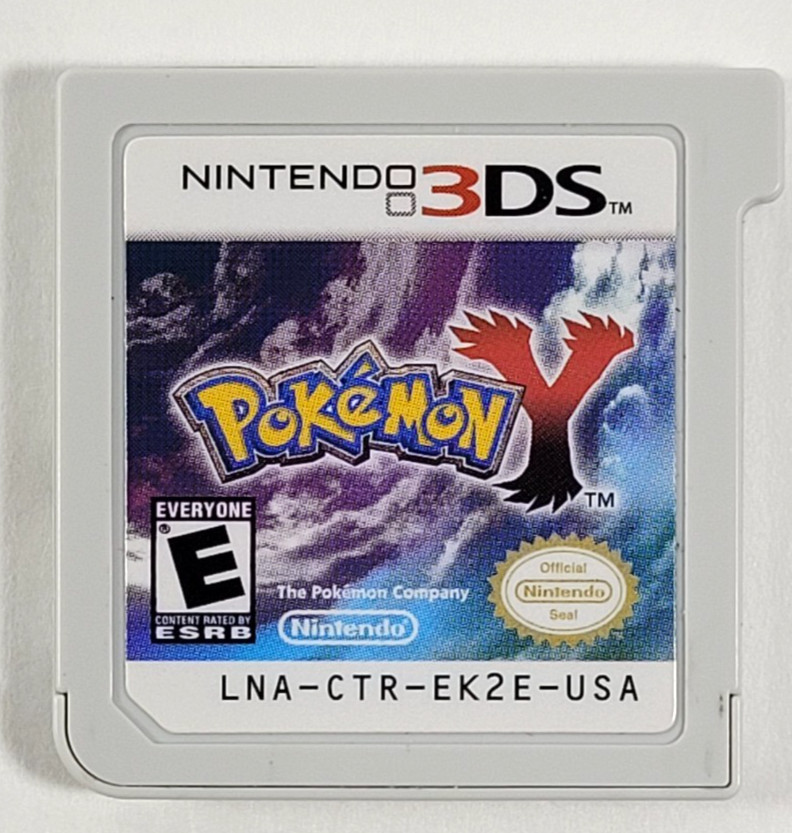 Pokémon Y Nintendo 3DS w/ Cartridge Manual and Inserts Tested & Works