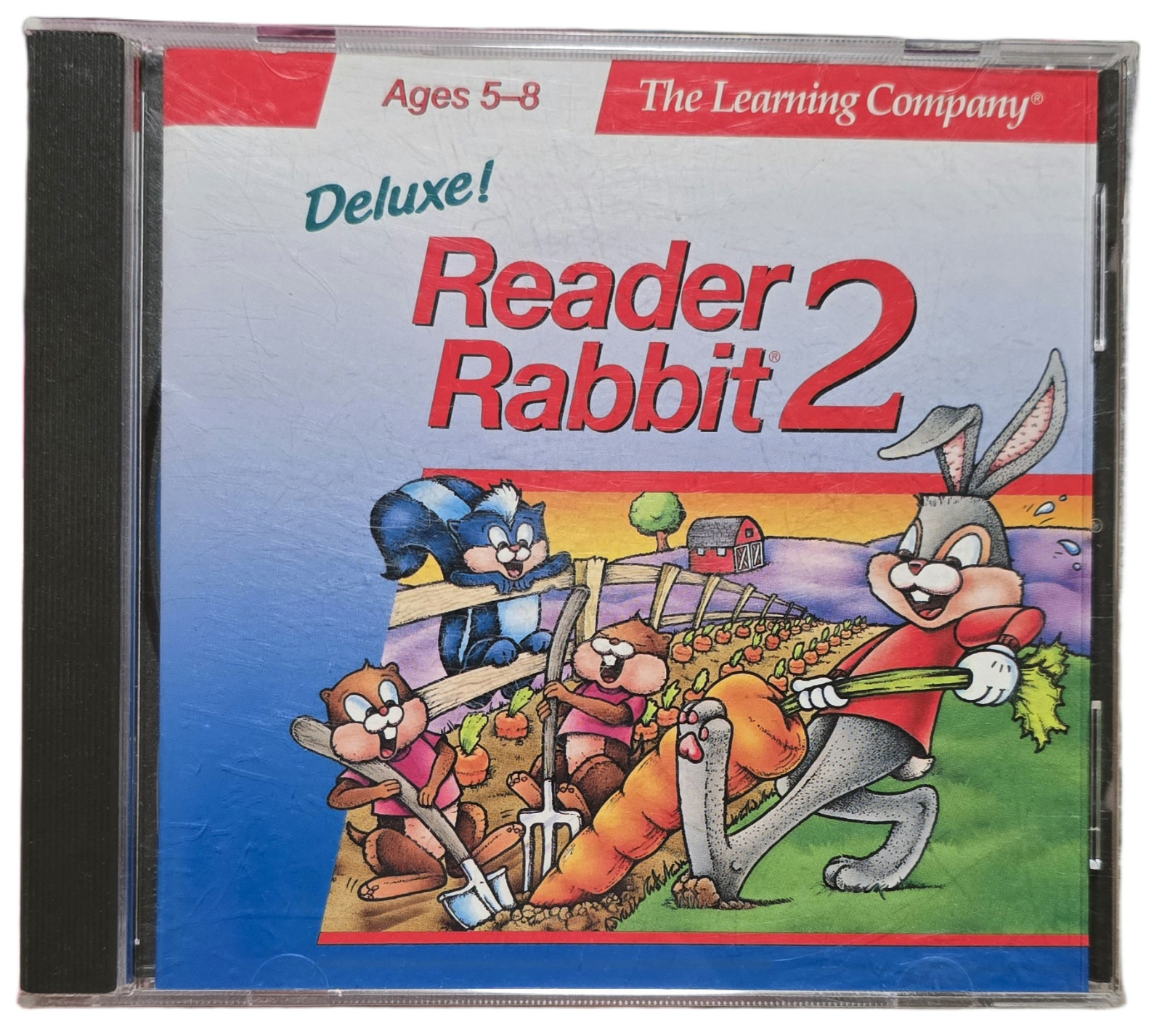 Reader Rabbit 2 Deluxe CD-ROM (1997) Windows MAC The Learning Company Ages 5-8