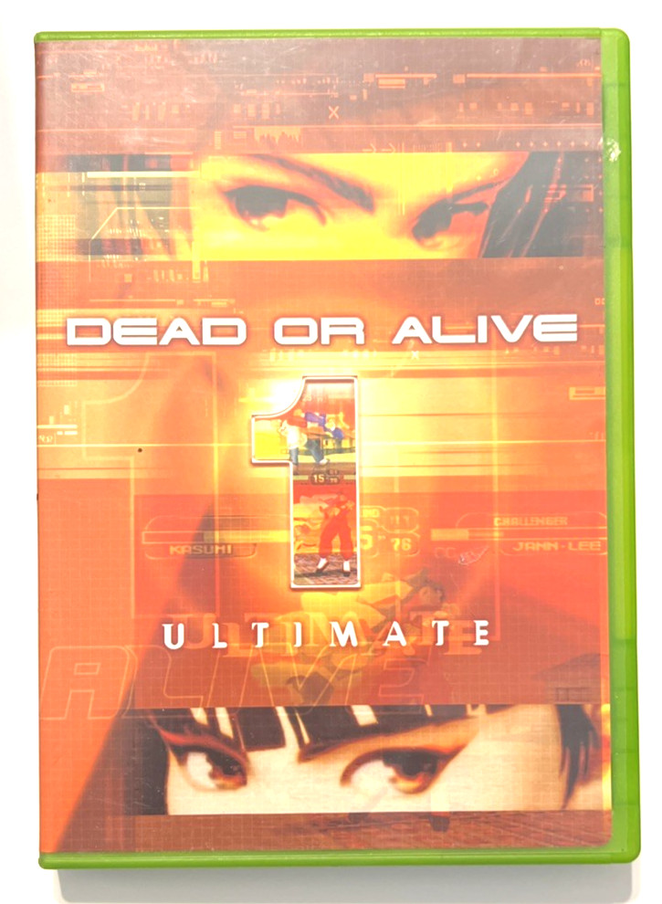 Dead or Alive 1 Ultimate Martial Arts Fighting CIB Microsoft Xbox