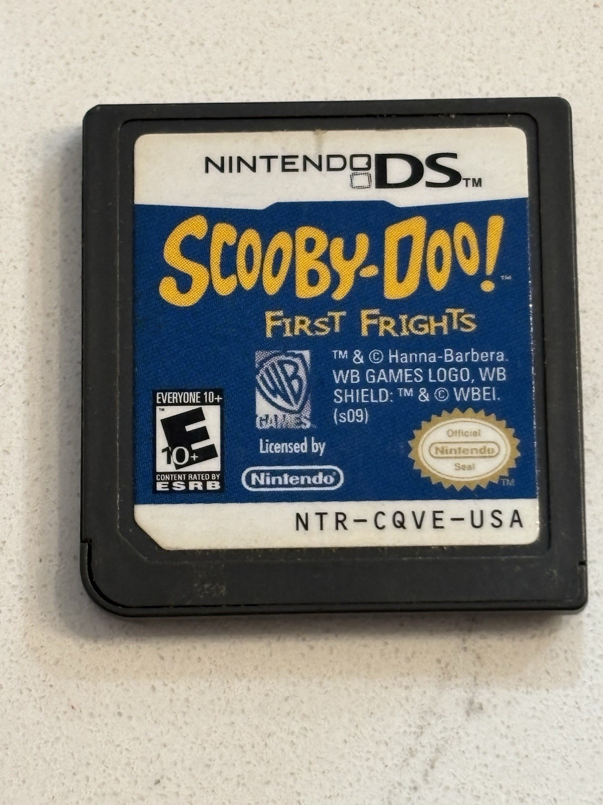 WB Games Scooby-Doo! First Frights Nintendo DS Action & Adventure NTSC-U/C E10+