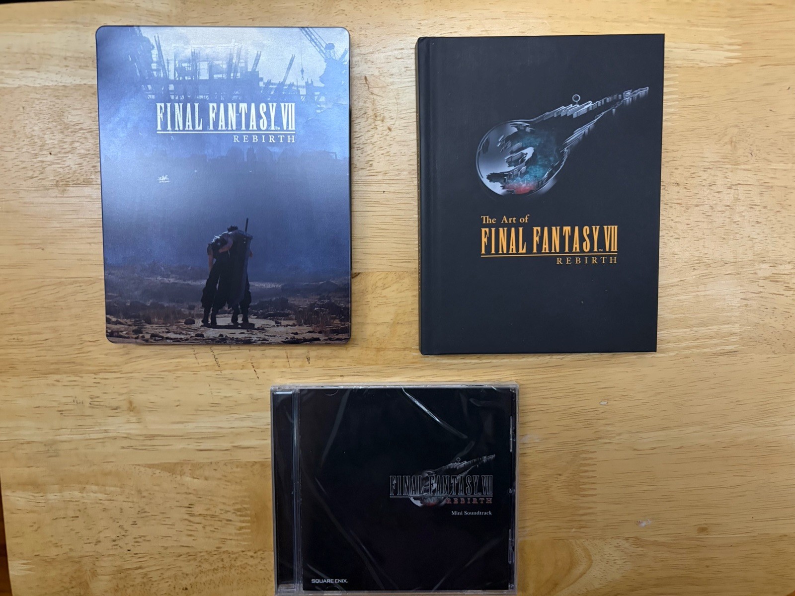 Final Fantasy VII 7 Rebirth Deluxe Edition PS5 No Game/Sleeve