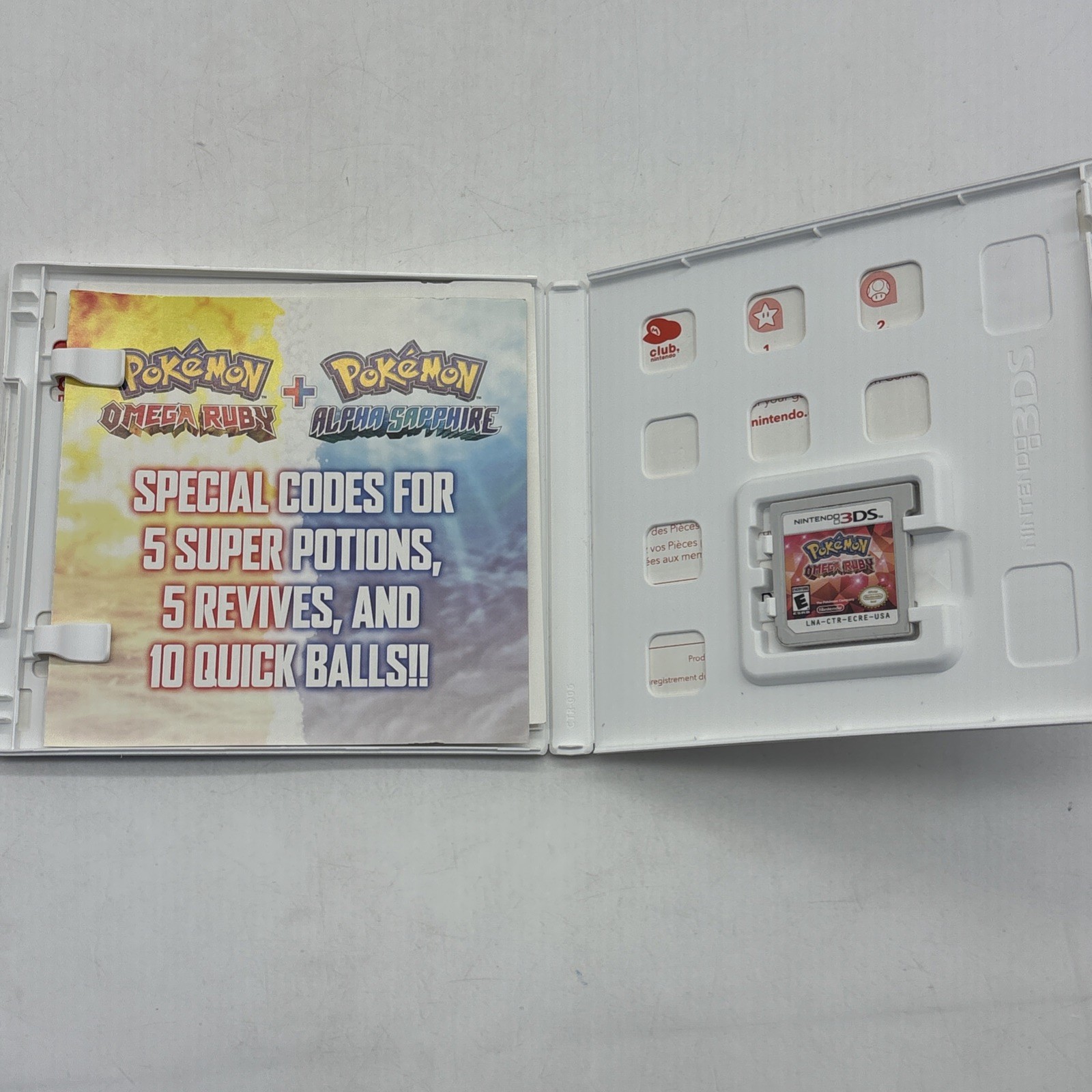 Pokemon Omega Ruby – BONUS Variant – (Nintendo 3DS) Complete