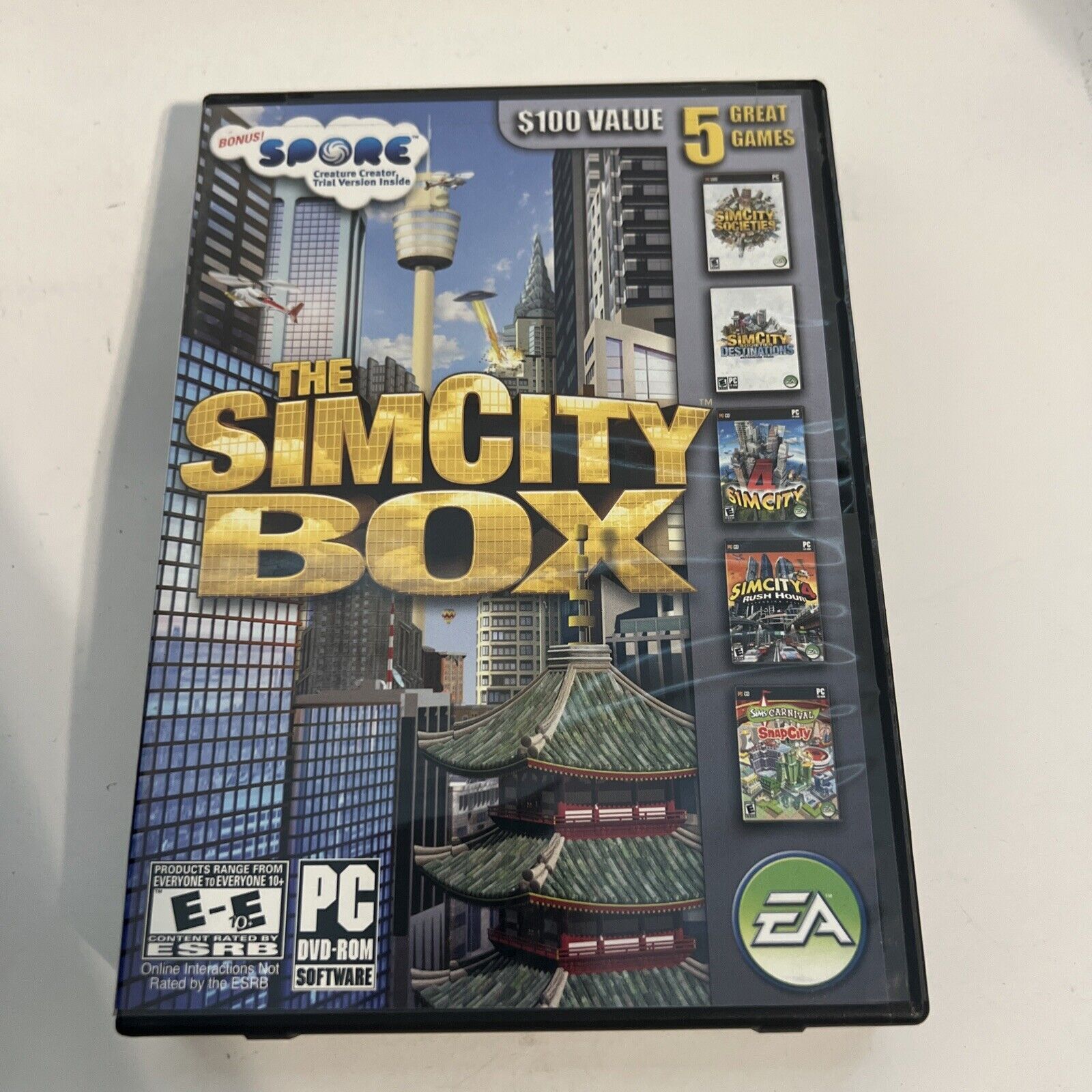 SimCity Box (PC, 2008)