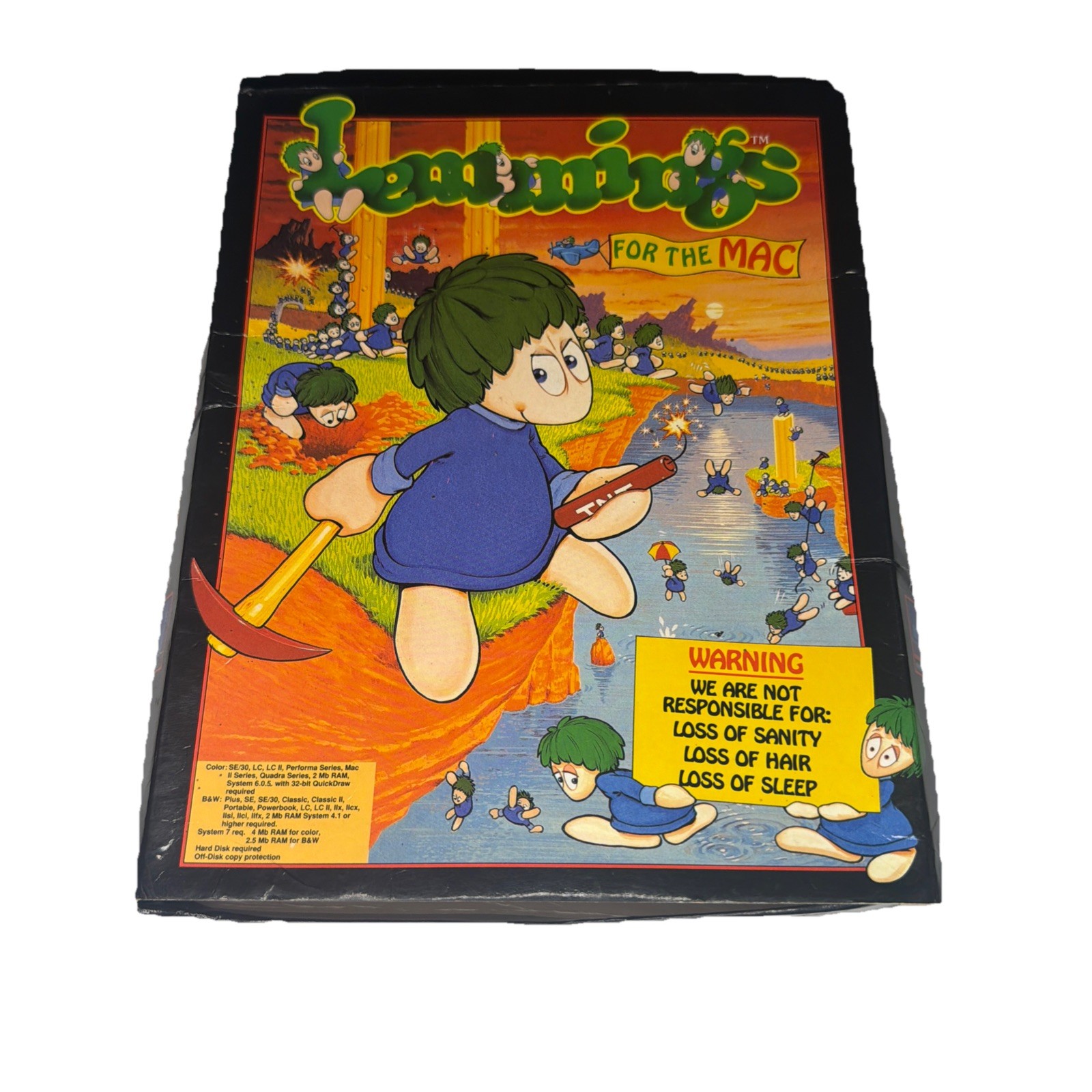 Lemmings for the MAC | Vintage Macintosh 1992 Video Game