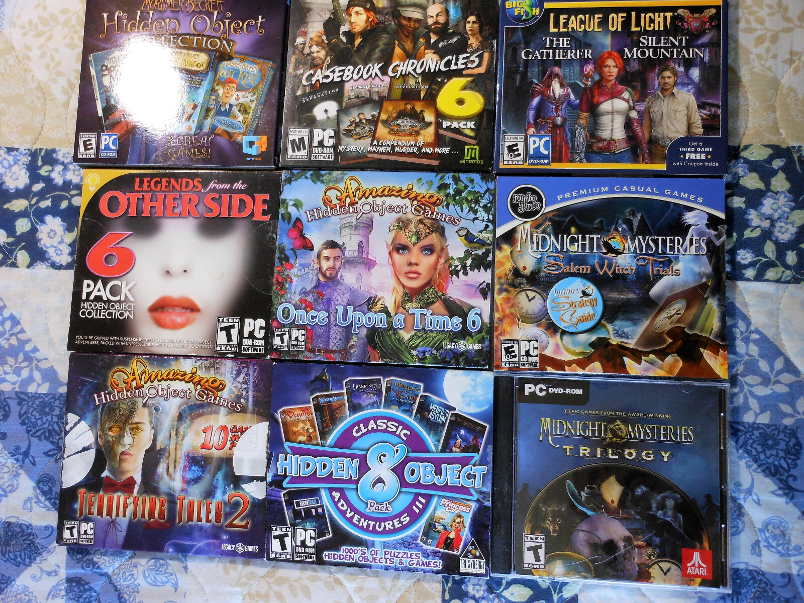 Computer Games.    50 Boxed Discs (over 200 games)