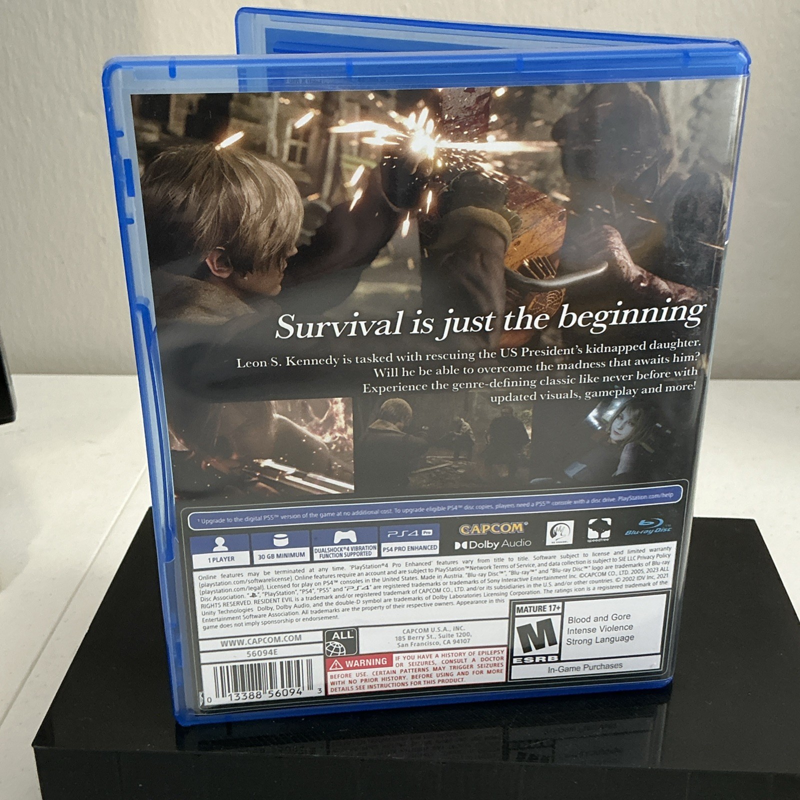 Resident Evil 4 – PlayStation 4 Capcom Tested Working