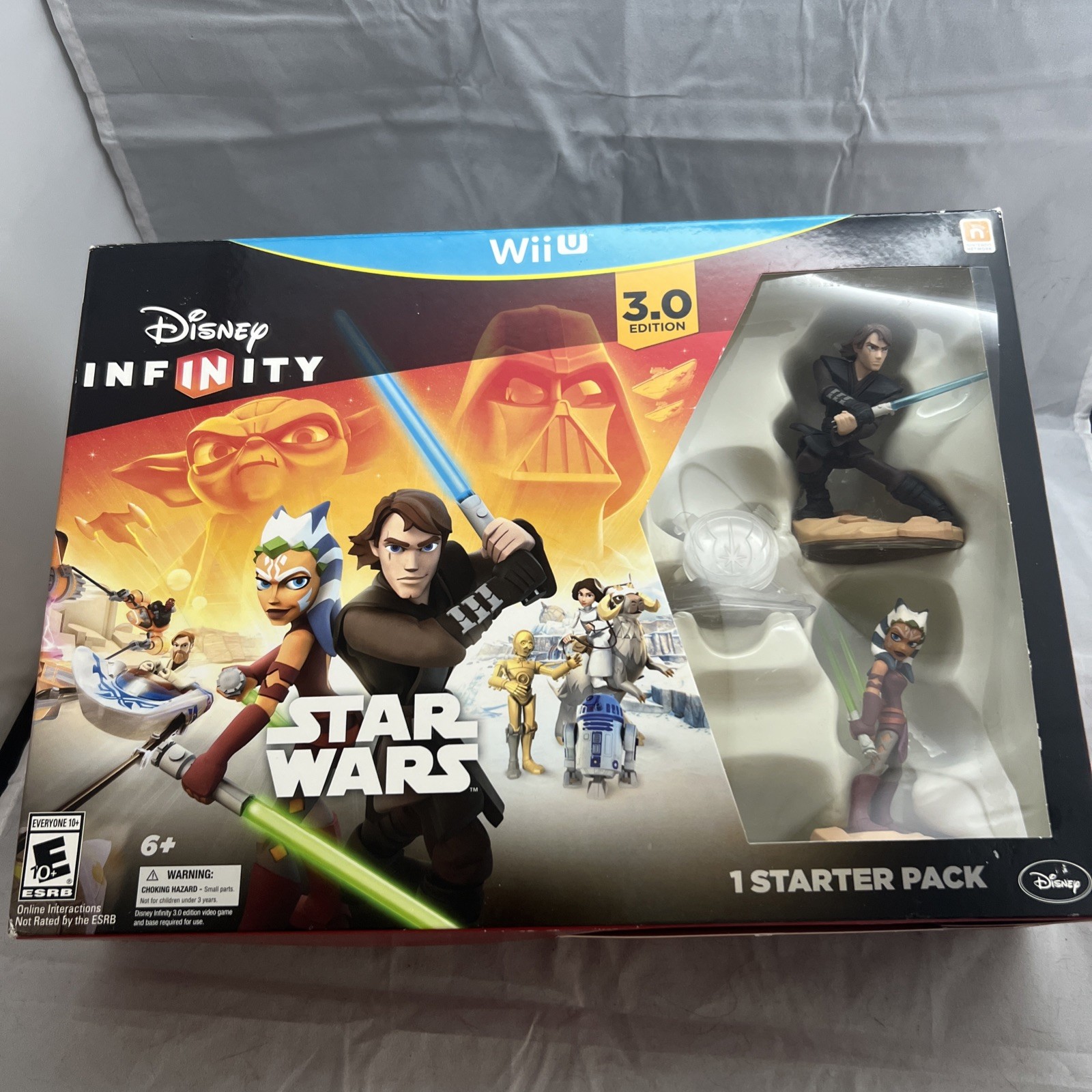Nintendo WII U Disney Infinity STAR WARS 3.0 Starter Pack Game NEW