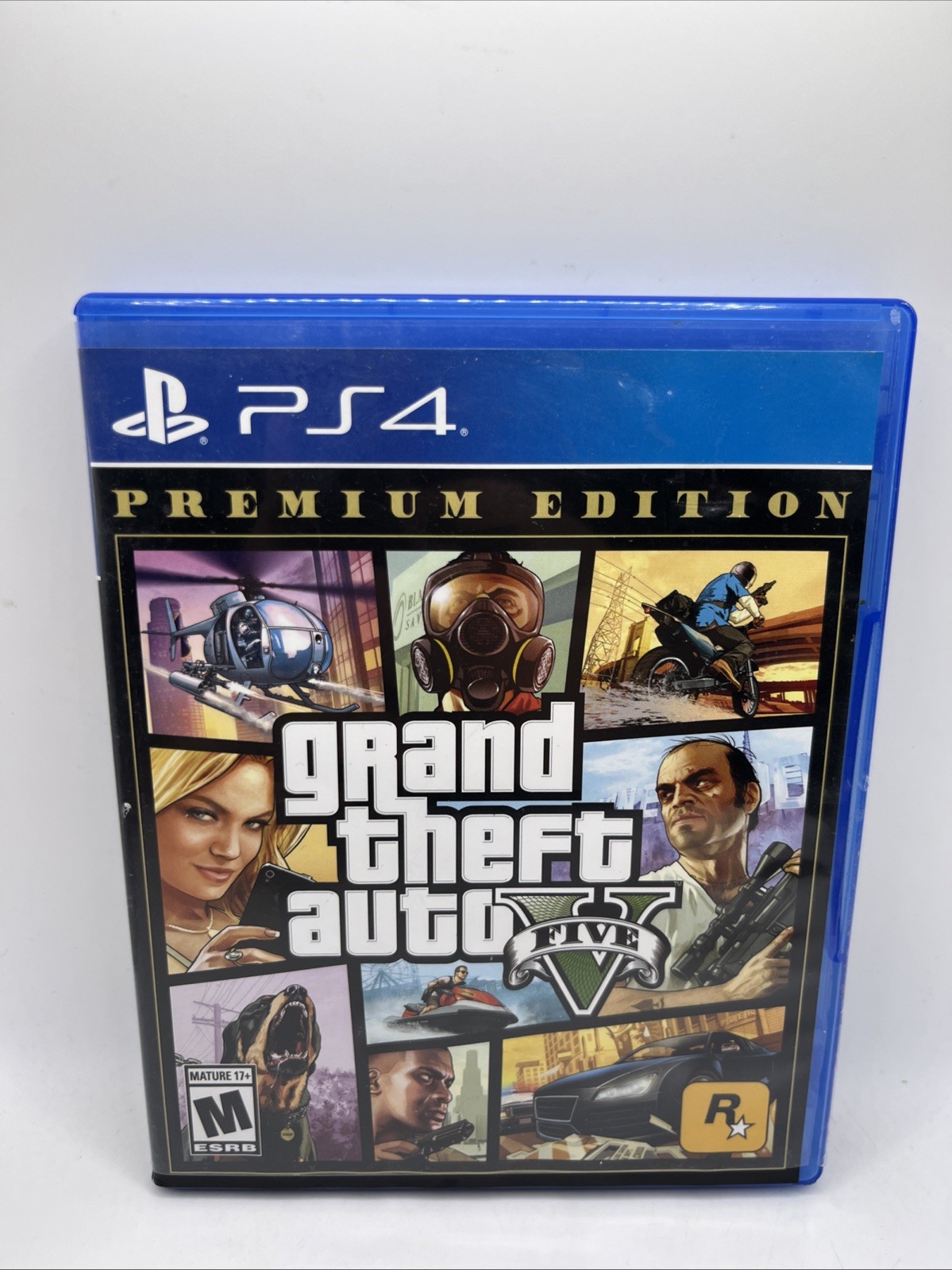 Grand Theft Auto V [Premium Edition] (Sony PlayStation 4, PS4) – NO Map