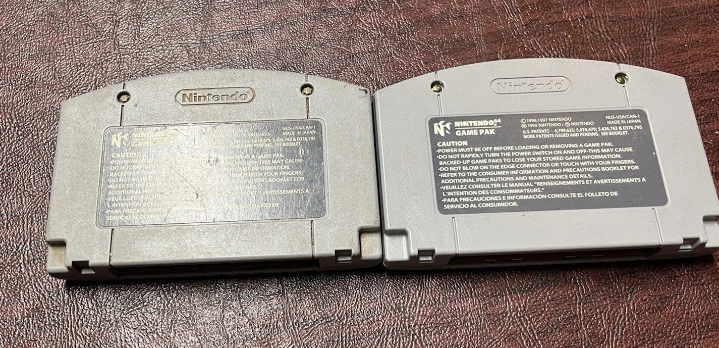 Lot of Two Nintendo 64 Games Pokémon Stadium and Body Harvest Tested Working N64