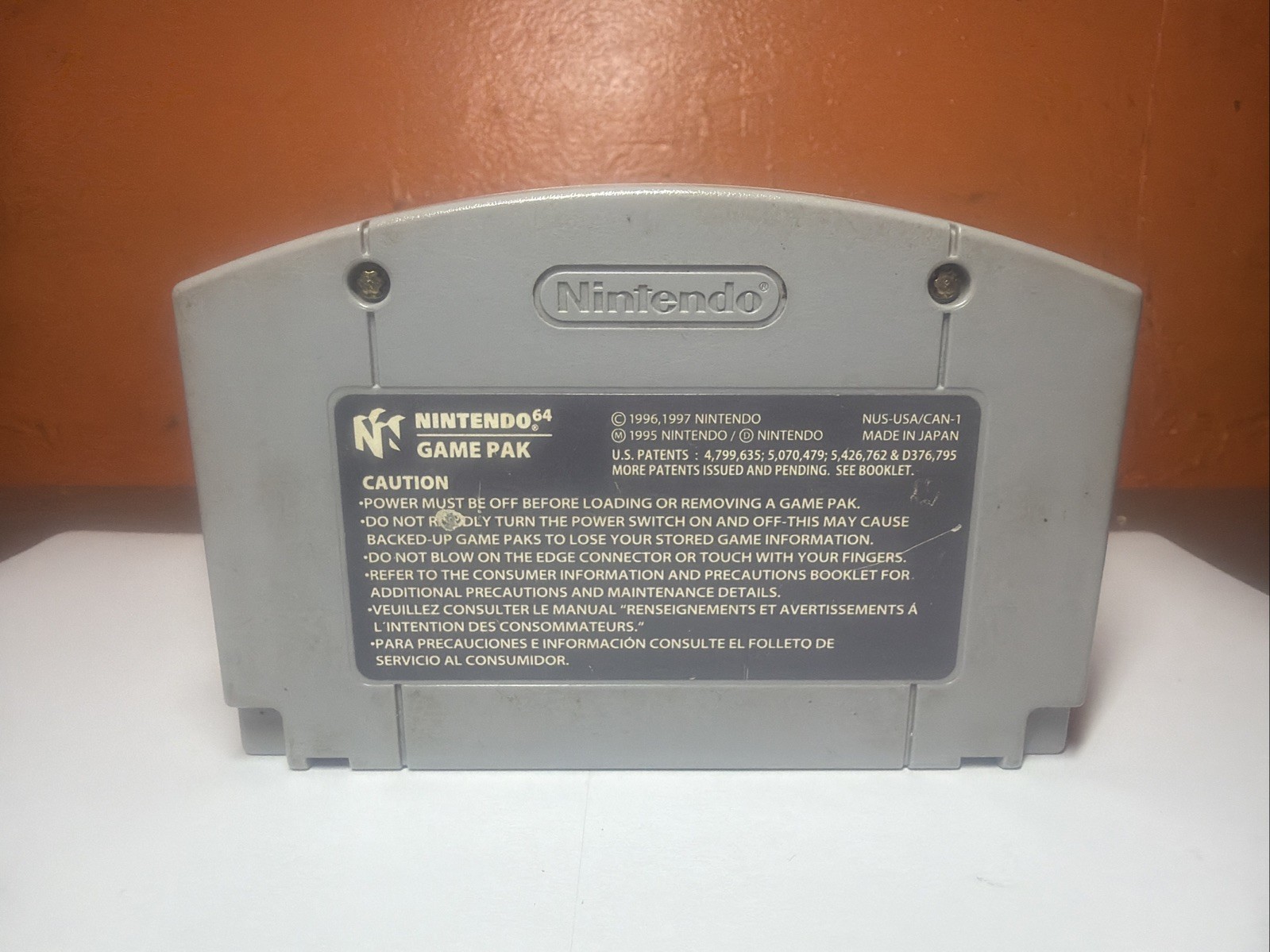 Super Mario 64 (Nintendo 64, 1996) Working