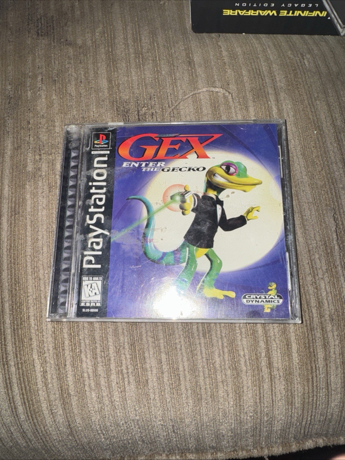 Gex Enter The Gecko Sony Playstation PS1 authentic Complete Tested