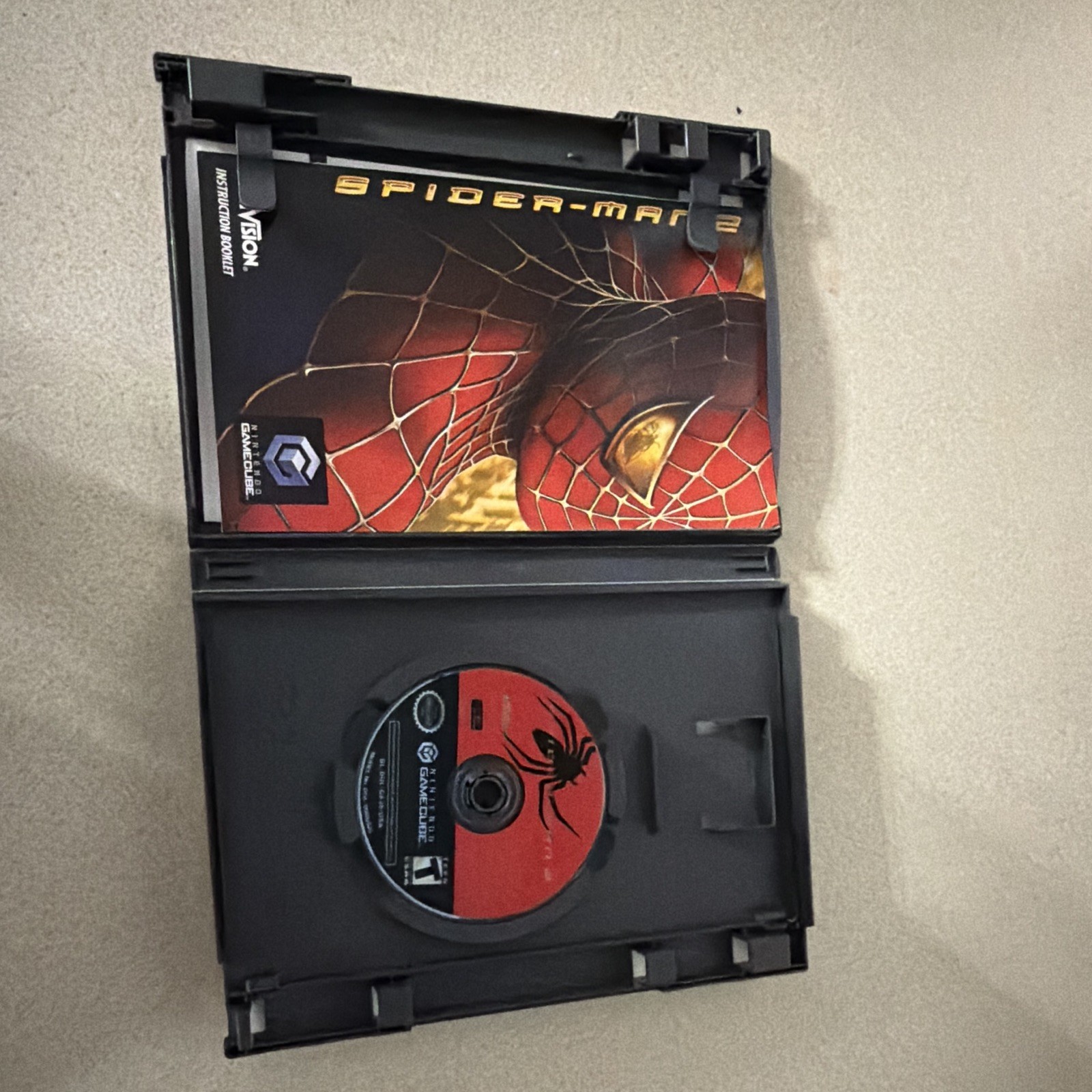 Activision Spider-Man 2 (GameCube) 2004 T NTSC-U/C Manual Included
