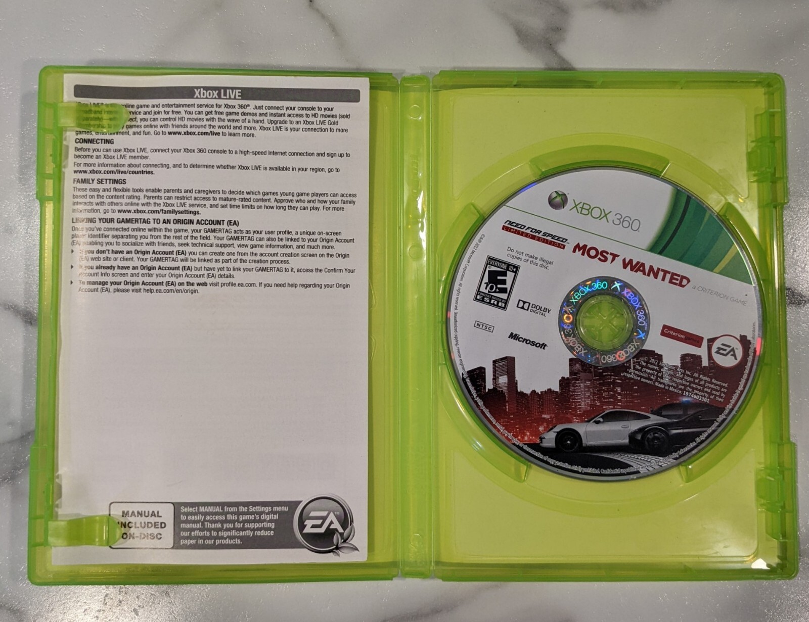 Need for Speed: Most Wanted – Limited Edition (Microsoft Xbox 360)