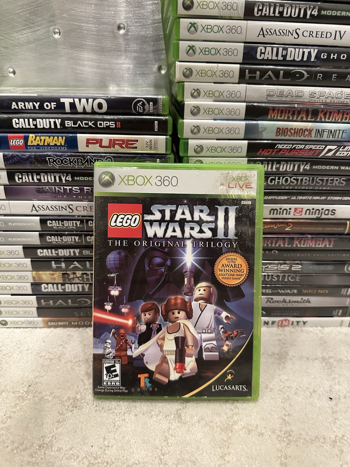 Lego Star Wars II 2: The Original Trilogy (Microsoft Xbox 360) No Manual Tested
