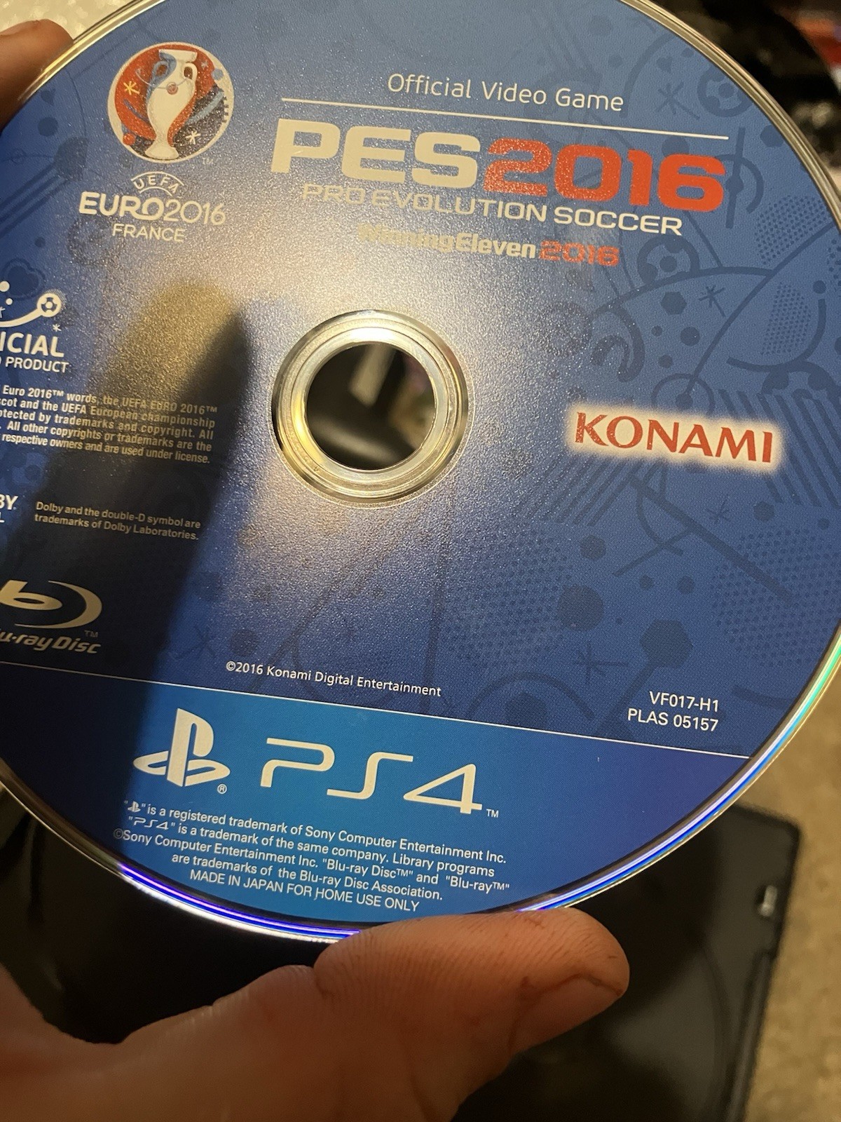 Authentic & Tested PES Pro Evolution Soccer 2016 PS4 Korean, Cib, Works, Read