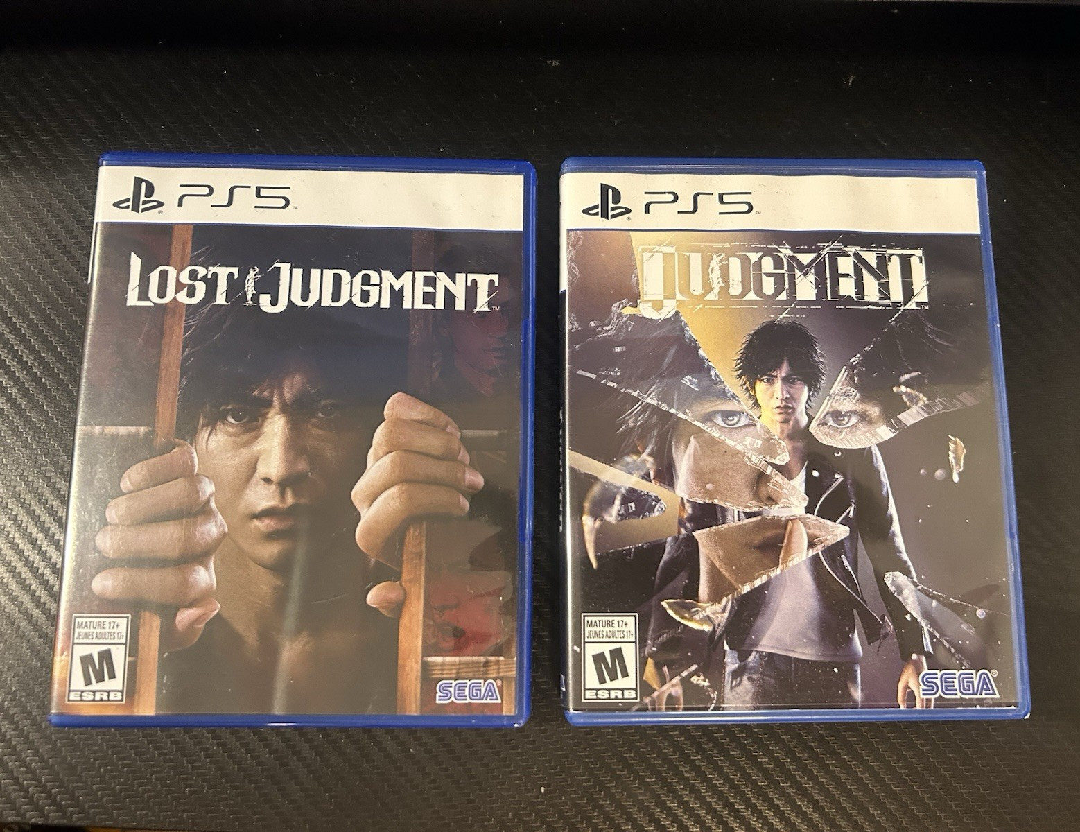 SEGA Judgment + Lost Judgment Sony PlayStation 5 M NTSC-U/C (US/Canada) W/Manual