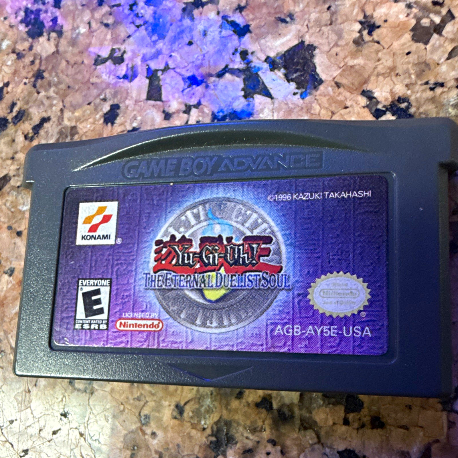 MINT label. Tested. Yu-Gi-Oh! The Eternal Duelist Soul Nintendo Game GBA E