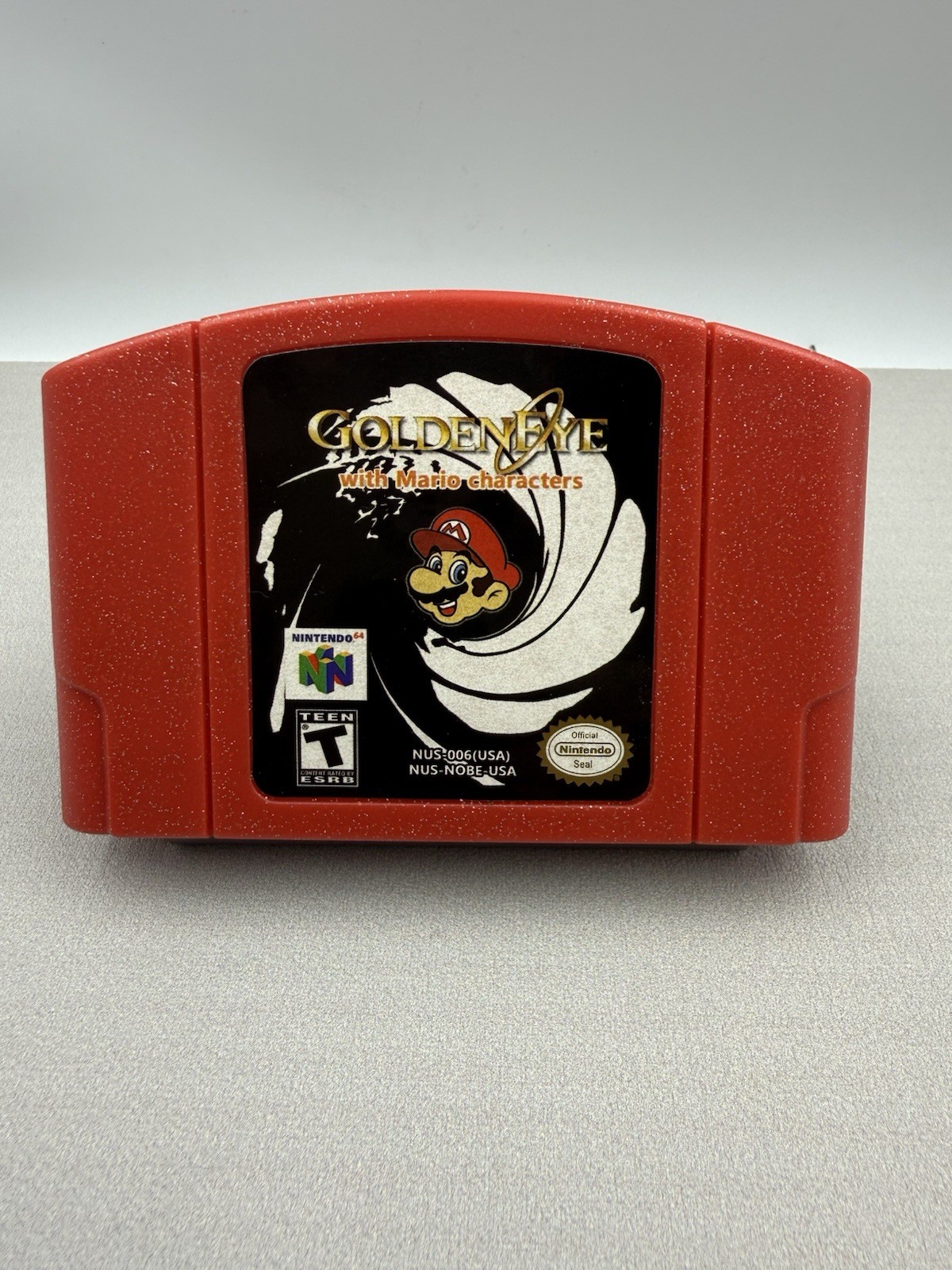 GoldenEye with Mario Characters For Nintendo 64 N64 USA Version