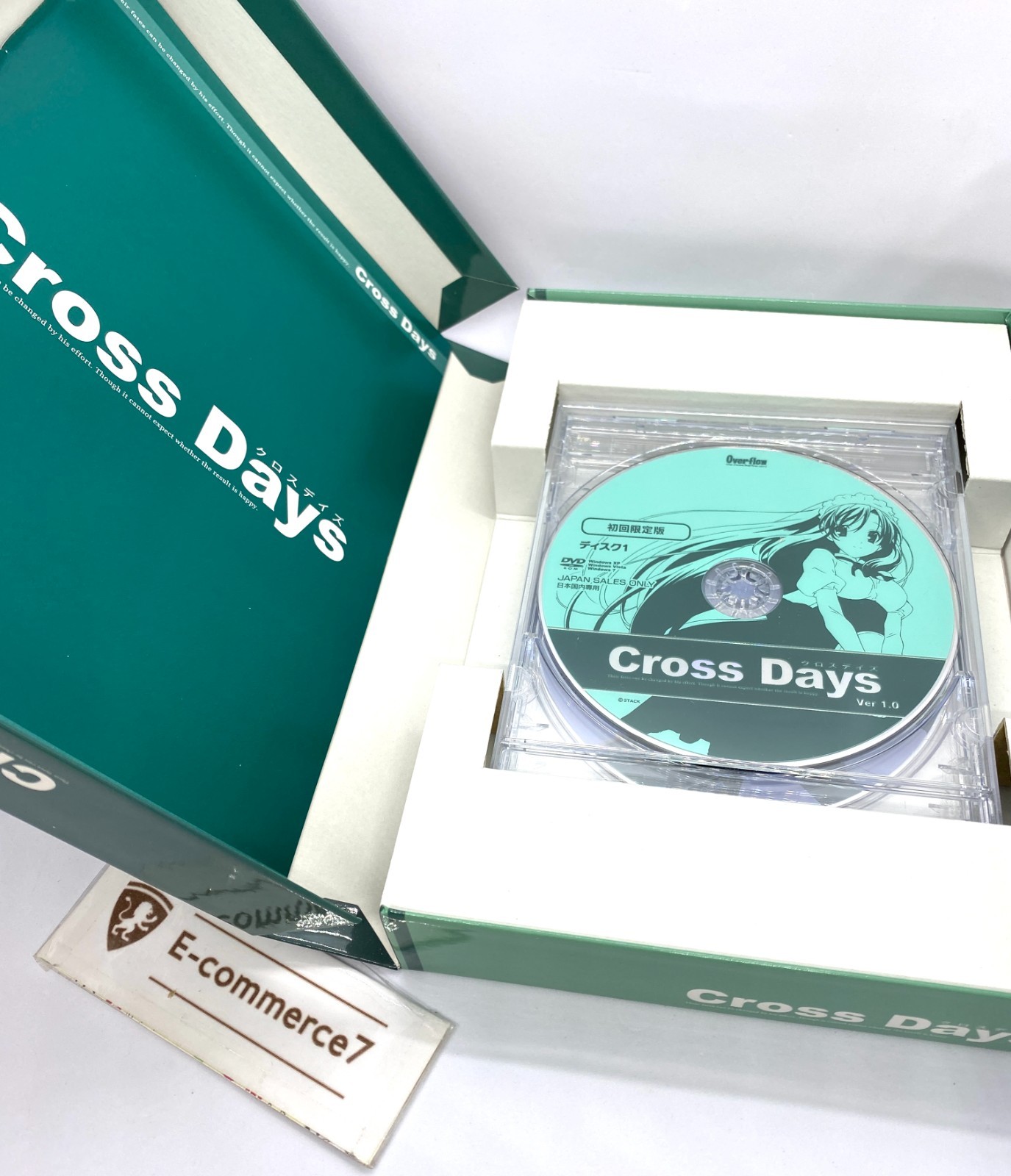 Cross Days Japanese PC Game for Windows XP/Vista/7 Overflow USED No Figure