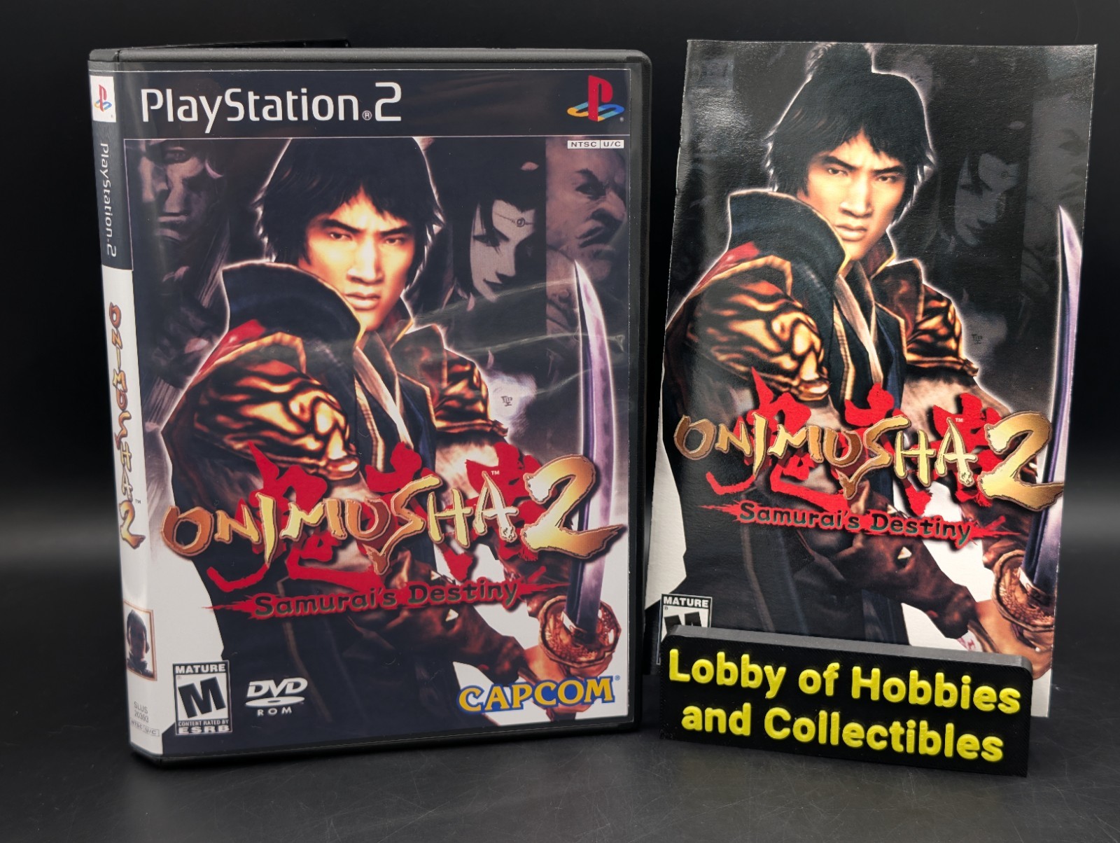 Onimusha 2 Samurai’s Destiny ( PlayStation 2 PS2 ) Mint Disc W/ Manual