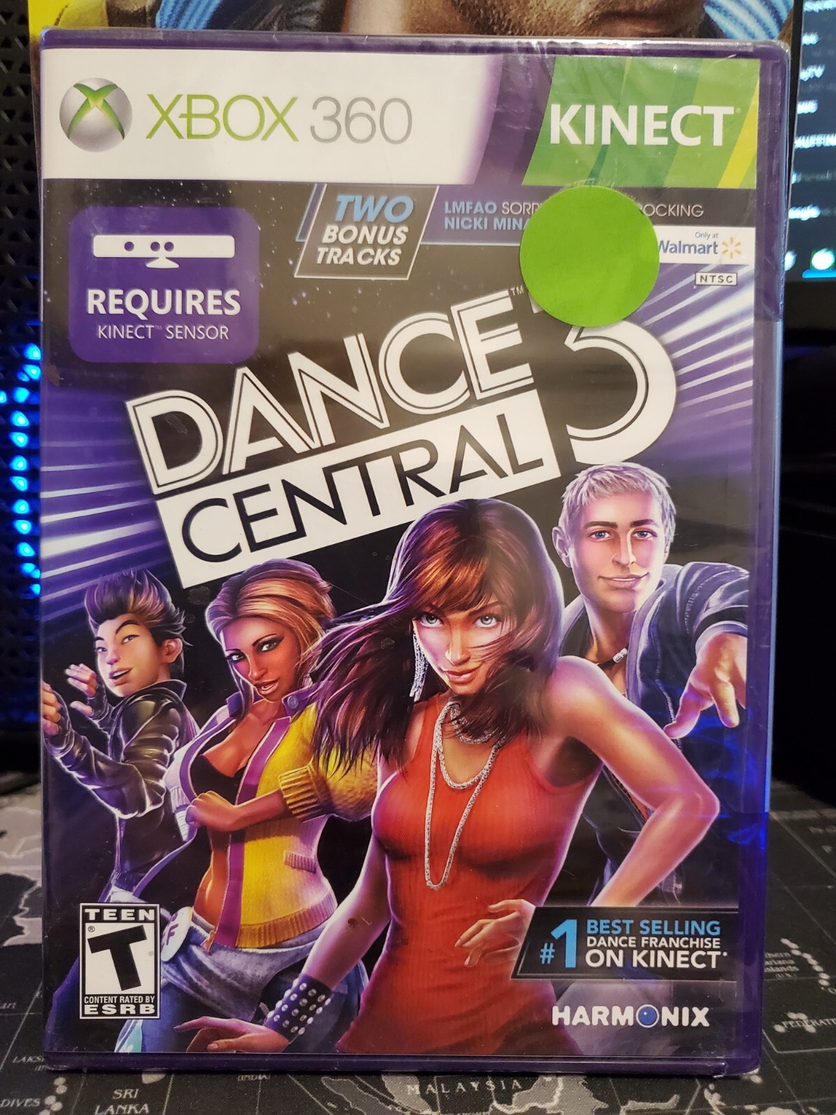 Dance Central 3 Microsoft Xbox 360 Harmonix Backbone Dolby Digital FREE SHIP