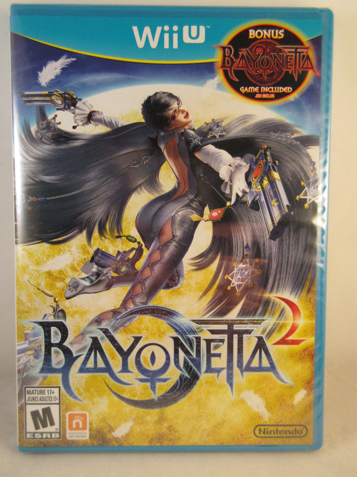 Bayonetta 2 First Print (Nintendo Wii U, 2014) Includes Bonus Bayonetta Disc