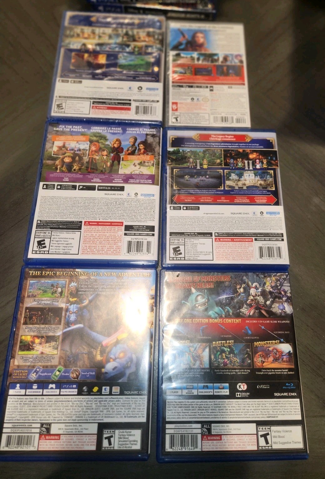 Dragon quest bundle!Sealed switch x1, ps5 DQ 3, MINT Open 1&2 V11, X1 & Heroes