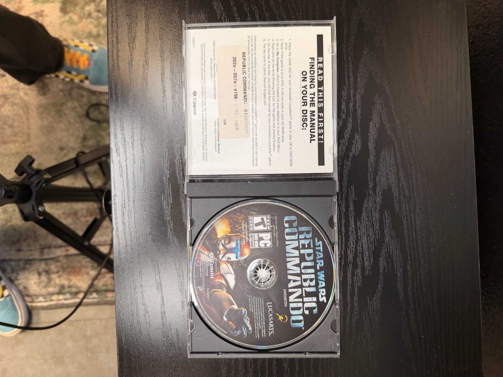 LucasArts Star Wars: Republic Commando PC DVD-ROM Shooter Game – Manual Included