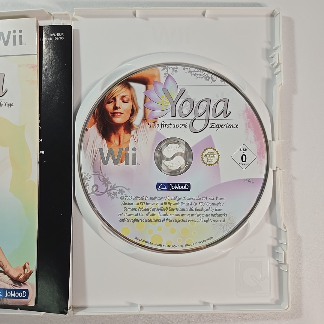 Yoga The First 100% Experience – Nintendo Wii Workout Complete CIB PAL