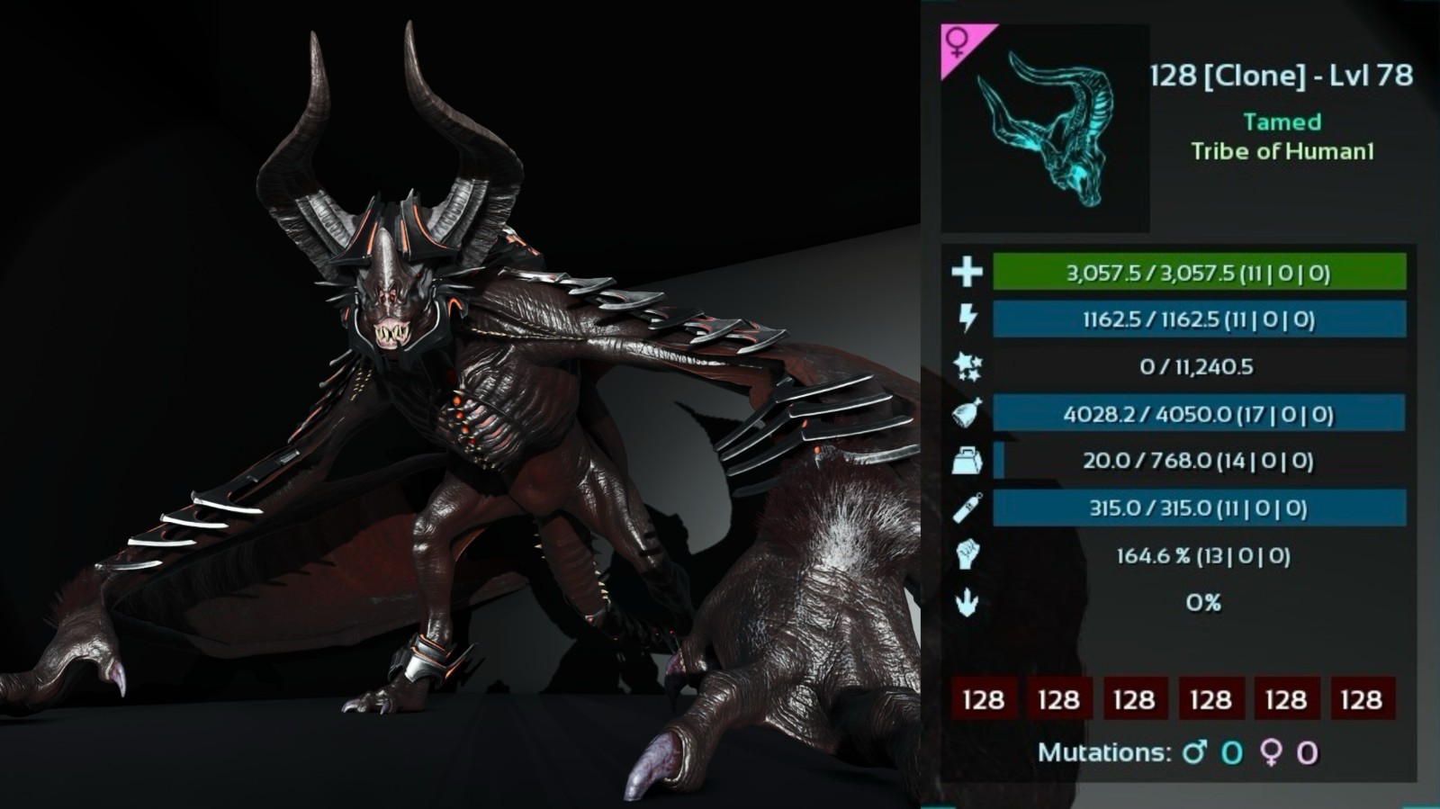 221 Full Color Gigademodus ARK🦕 Survival Ascended ASA PVE PC/XBOX/PS