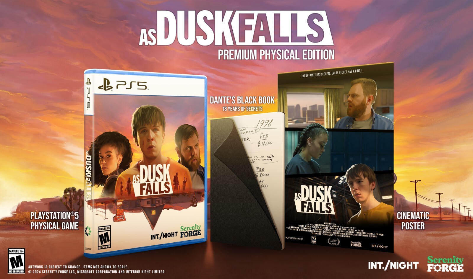 As Dusk Falls *PREMIUM PHYSICAL EDITION* (PS5) New